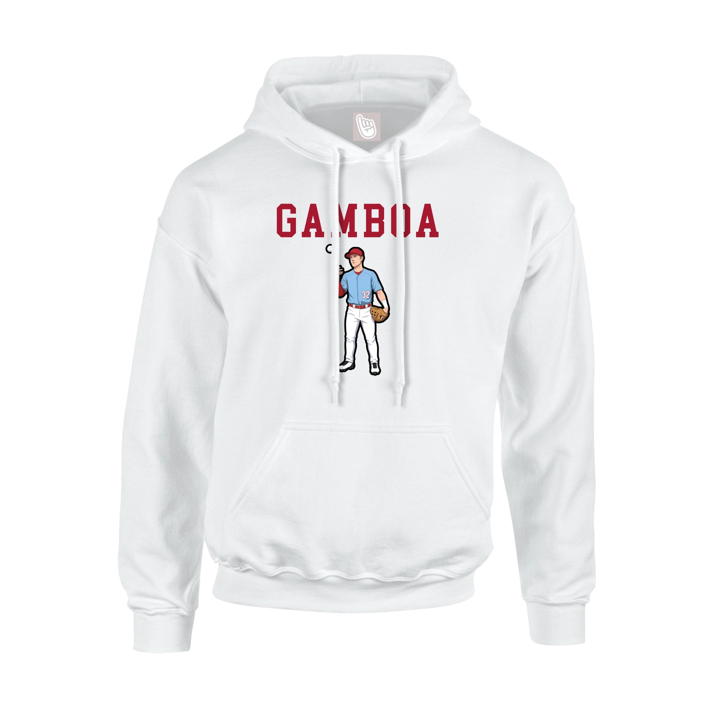 Youth Hoodie — Shirsey in White