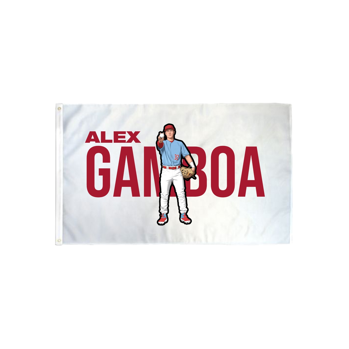 3x5 Flag — Player Name in Classic