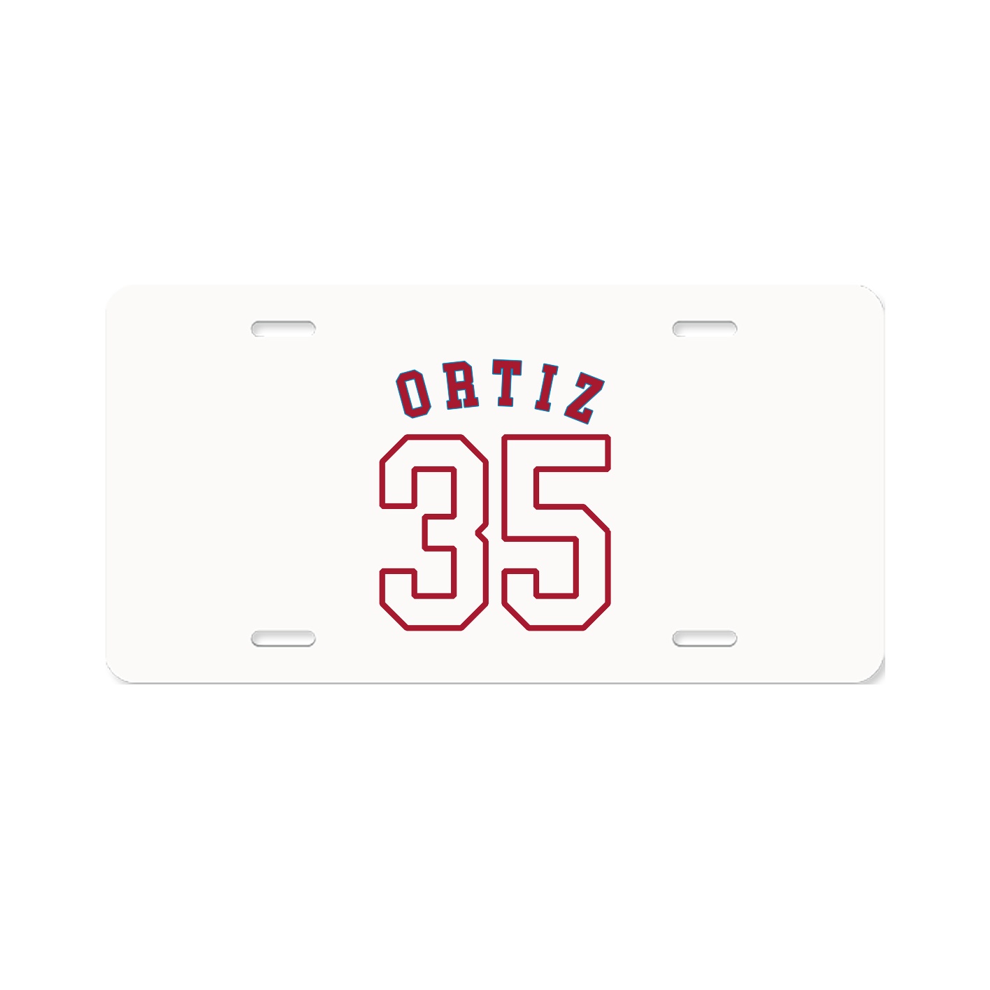 License Plate — Shirsey Arch in Classic
