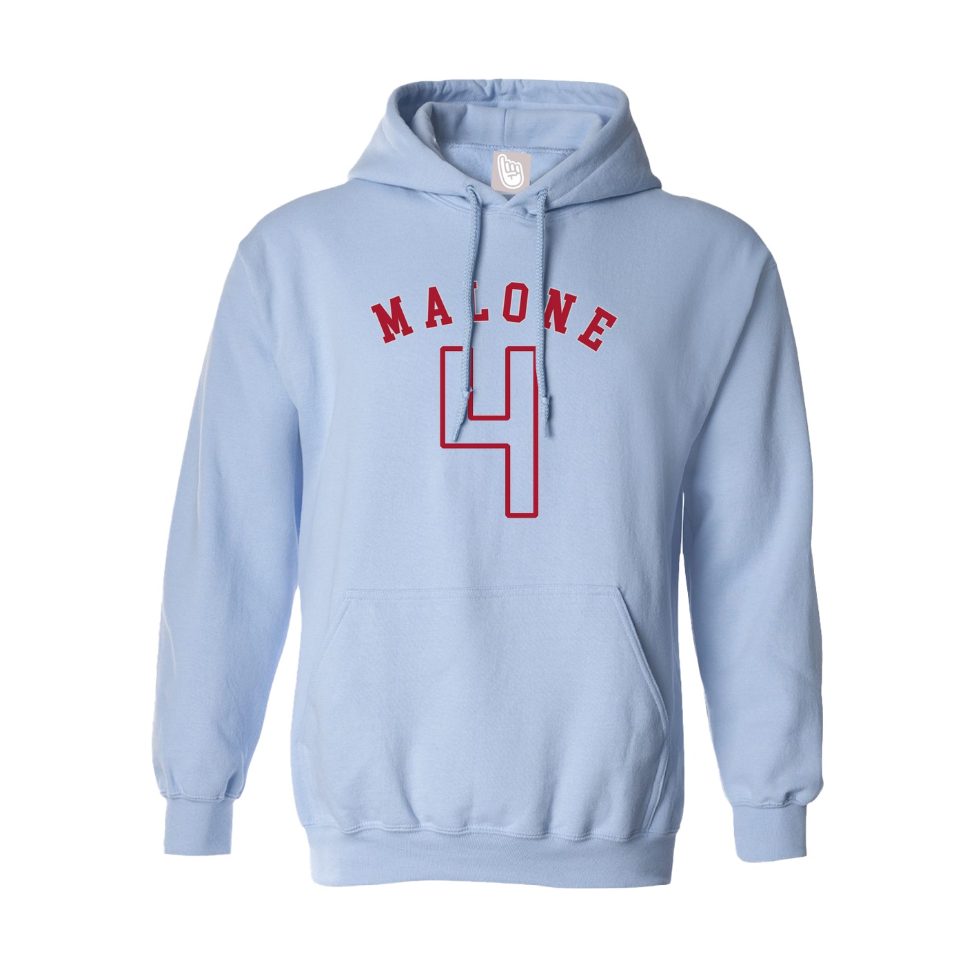 Hoodie — Shirsey Arch in Light Blue