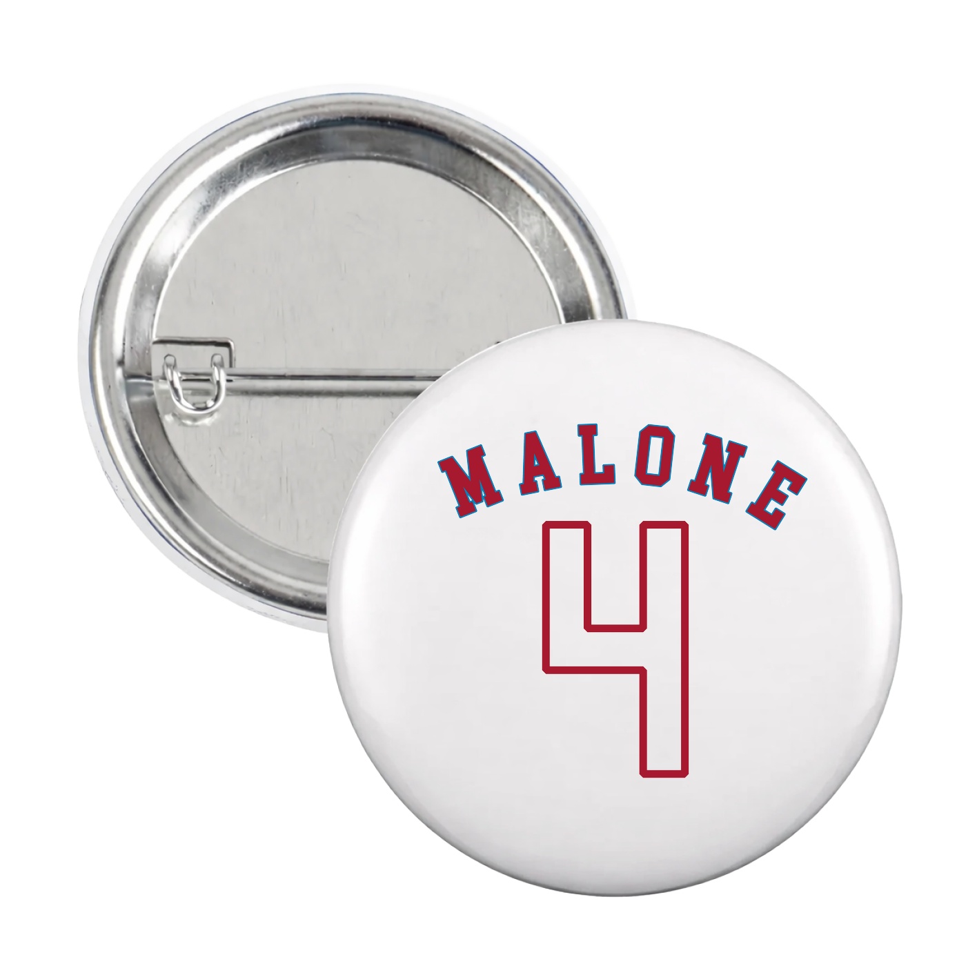Game Day Button — Shirsey Arch in White