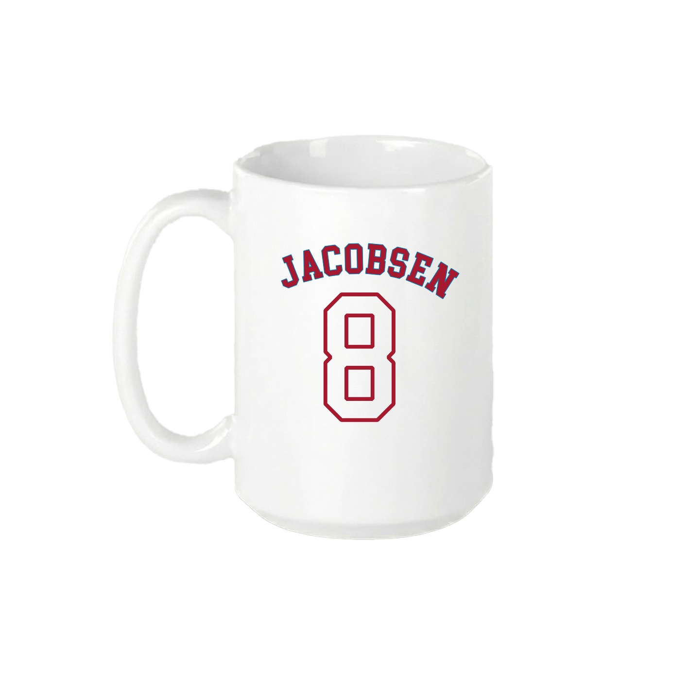 15oz Coffee Mug — Shirsey Arch in White