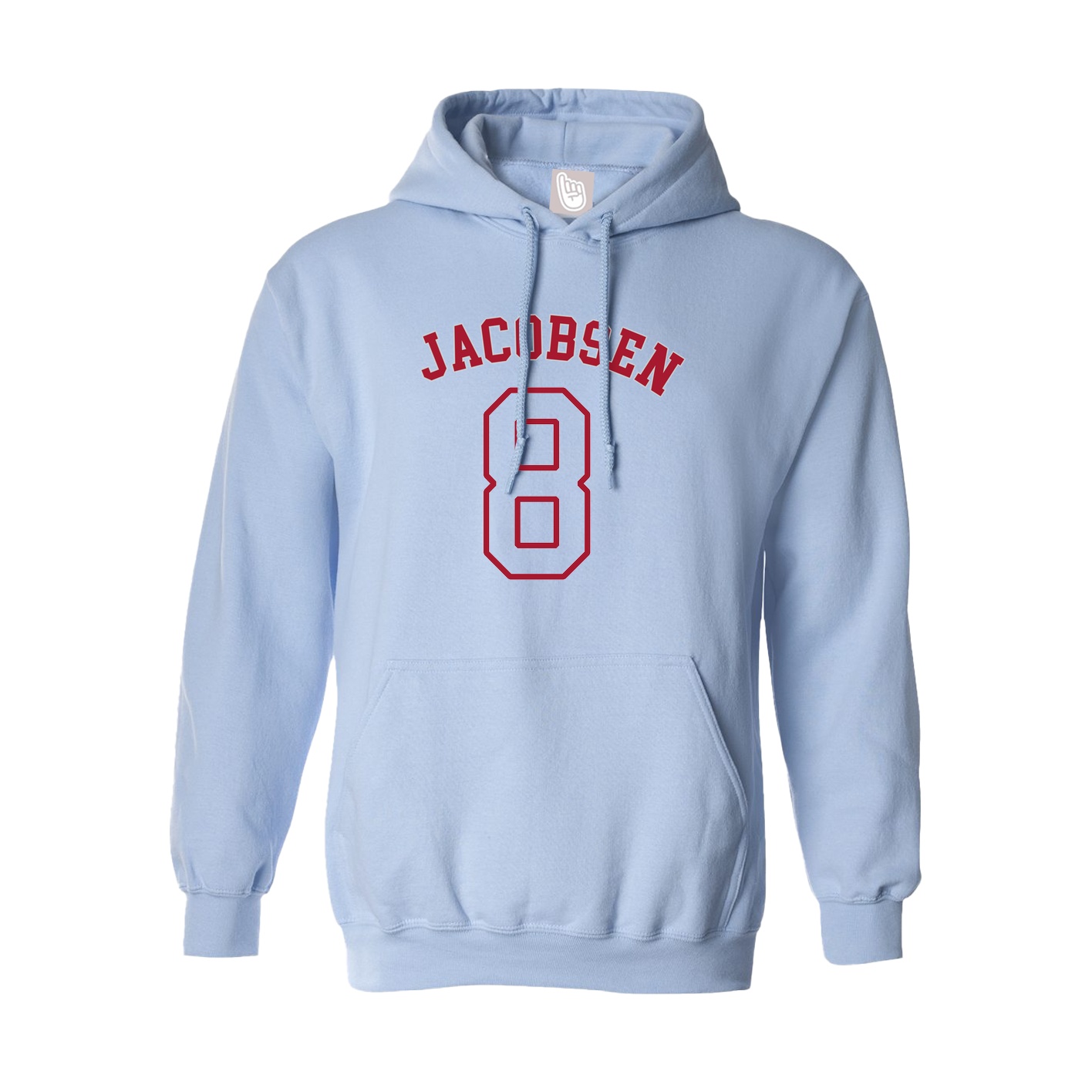 Hoodie — Shirsey Arch in Light Blue