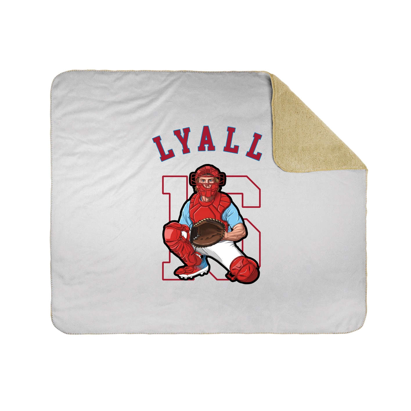 Throw Blanket — Shirsey Arch in White