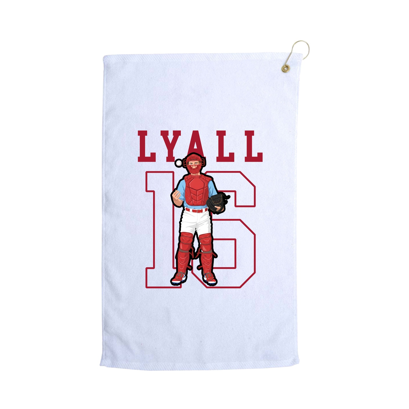 Golf Towel — Shirsey in White