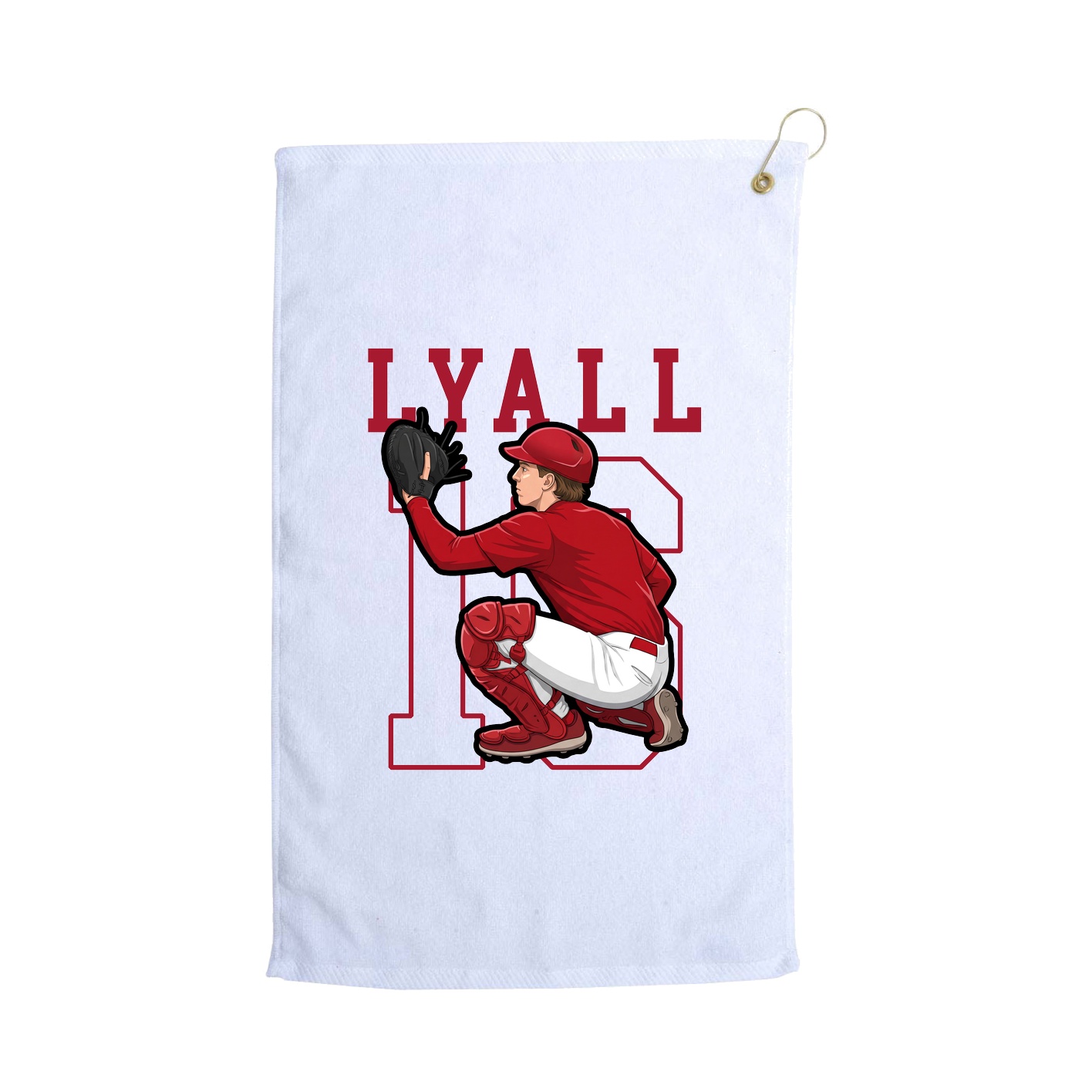 Golf Towel — Shirsey in White