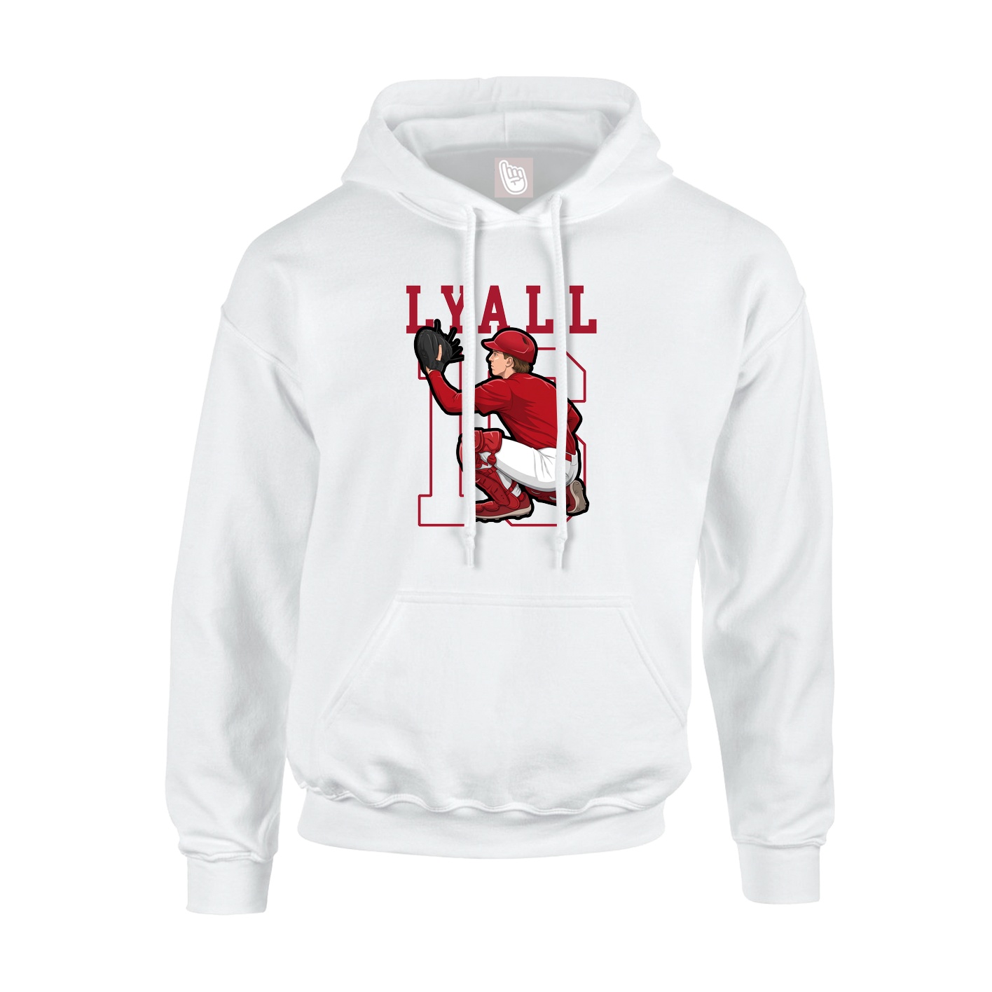 Hoodie — Shirsey in White