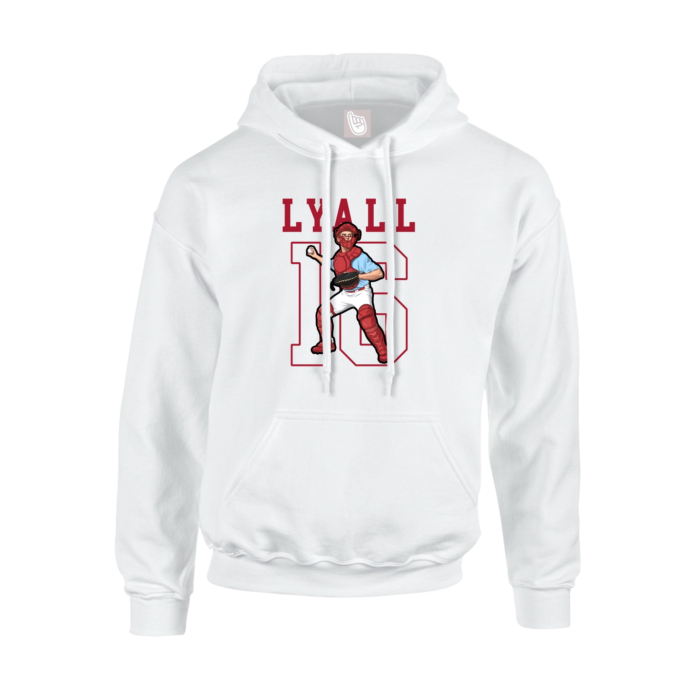 Hoodie — Shirsey in White