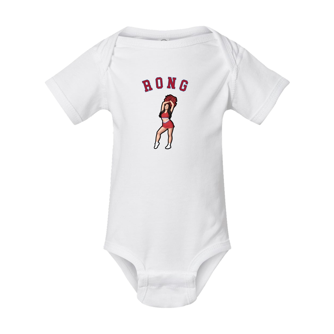 Baby Onesie — Shirsey Arch in White