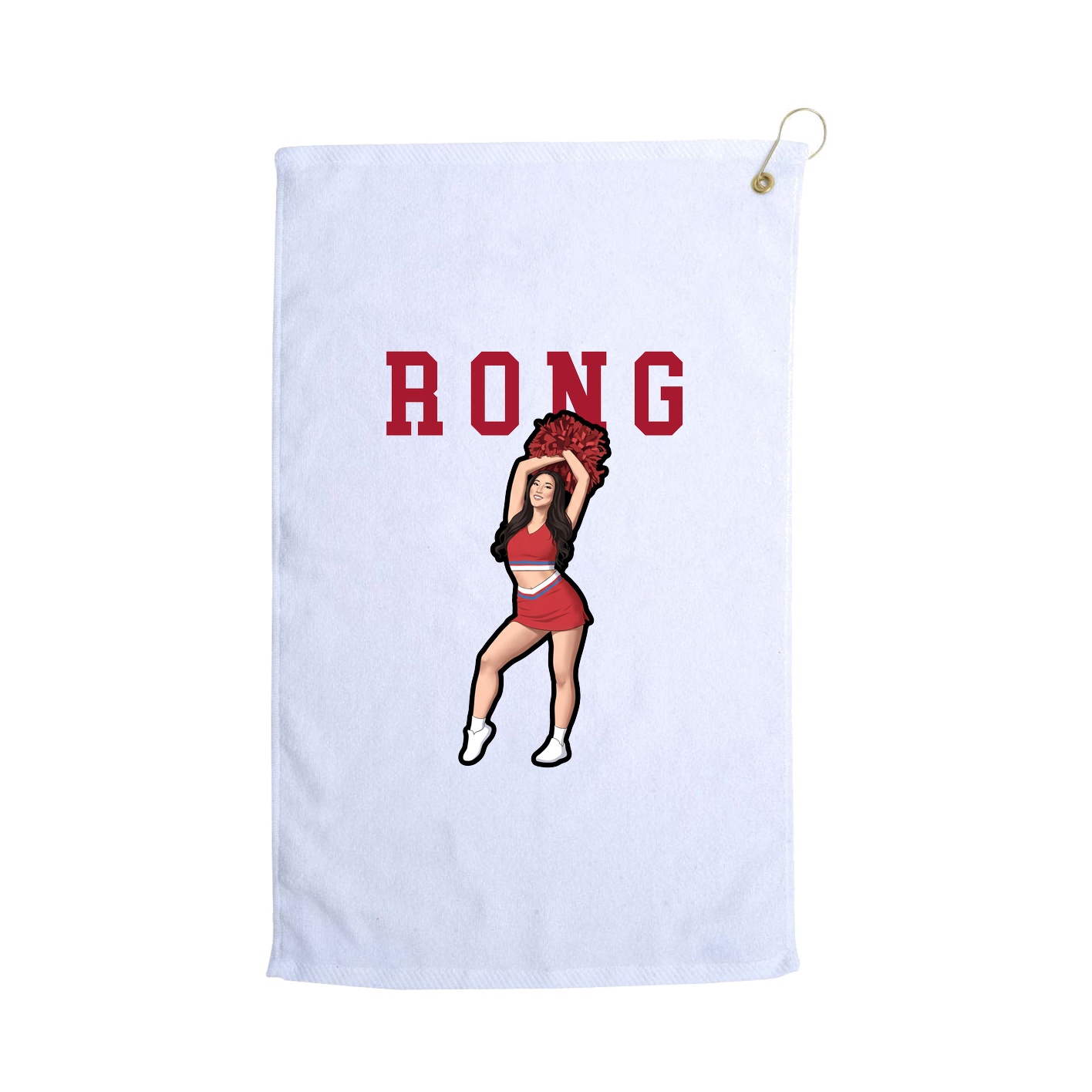 Golf Towel — Shirsey in White