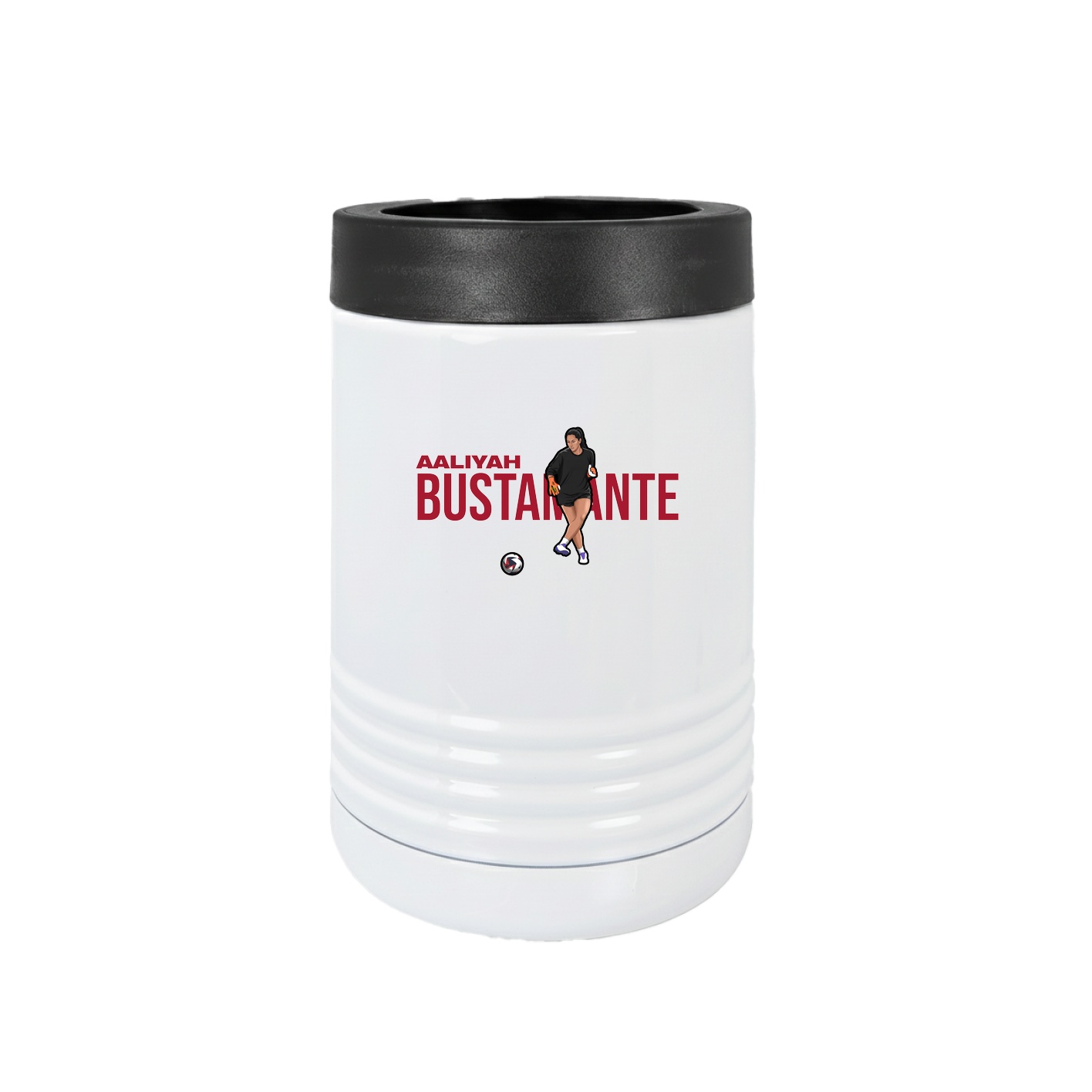 Beverage Holder — Player Name in White