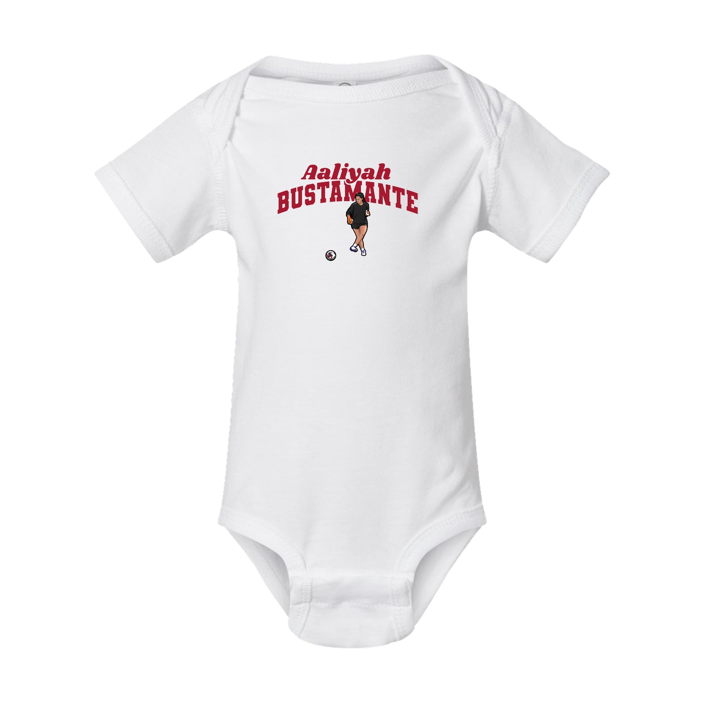 Baby Onesie — Signature Arch in White