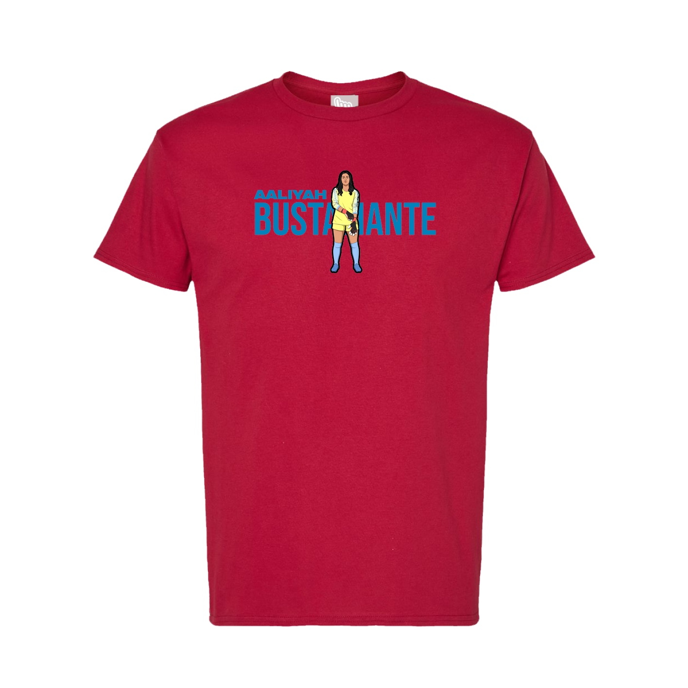 Tee — Player Name in Crimson