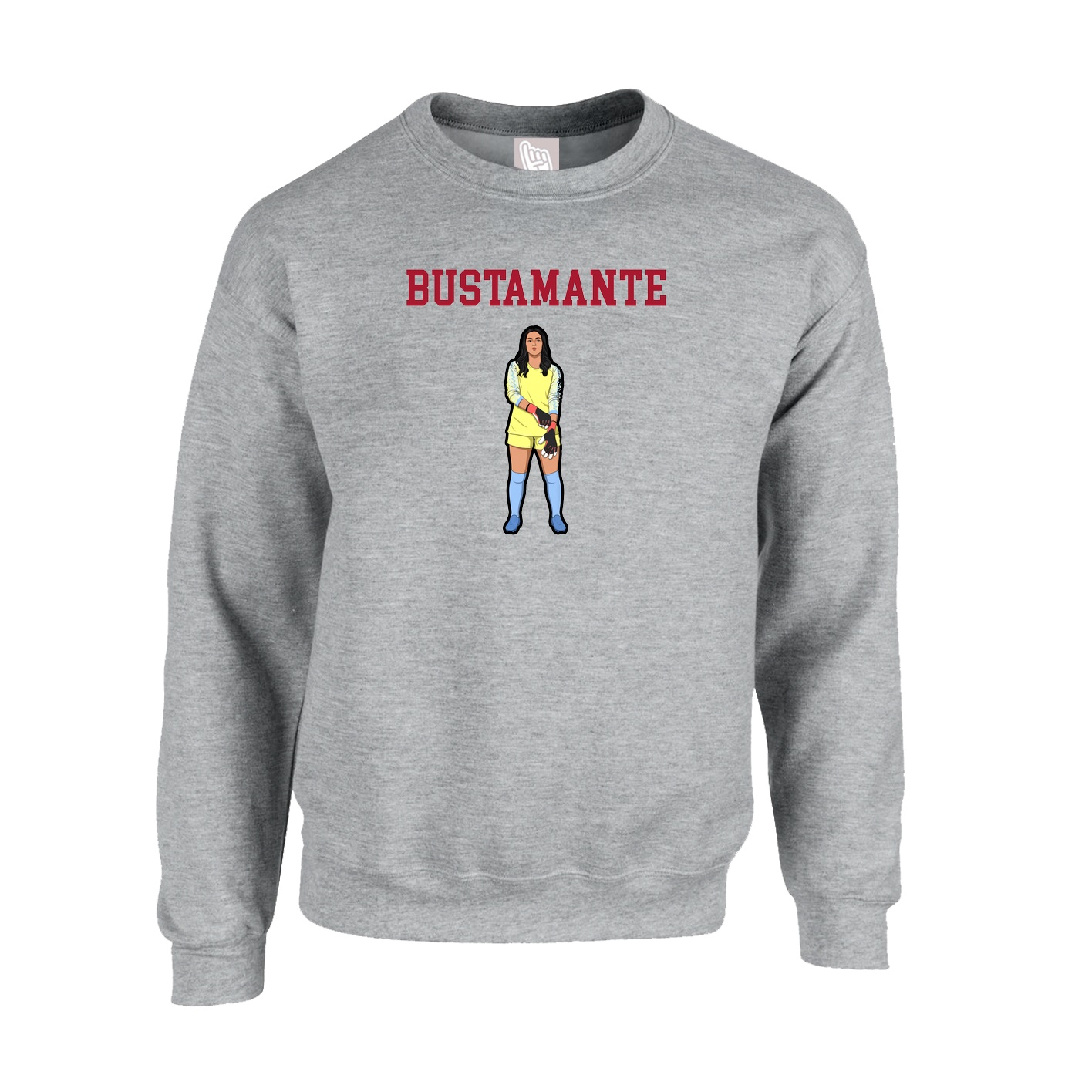 Fleece Crew — Shirsey in Grey