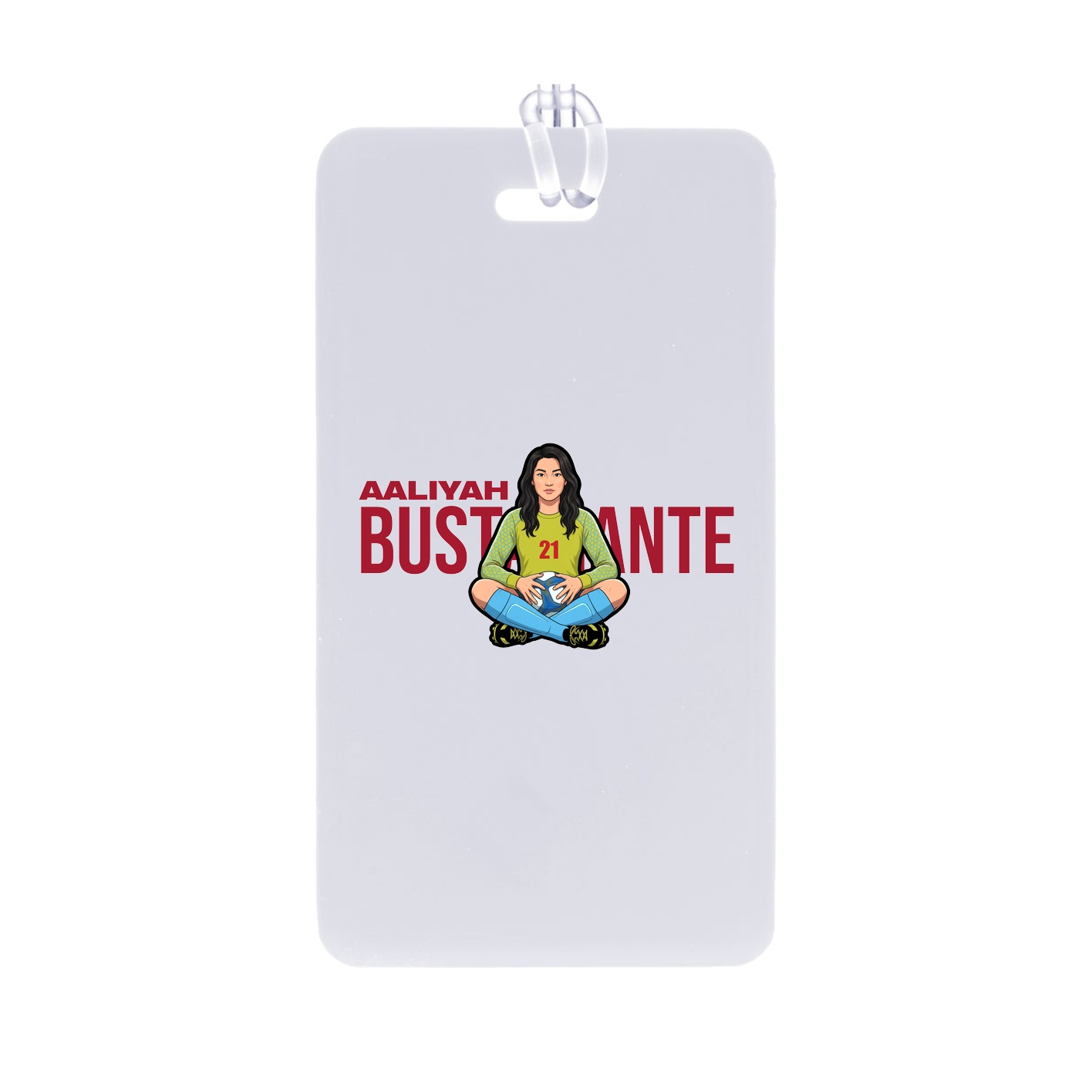 Bag Tag — Player Name in Classic