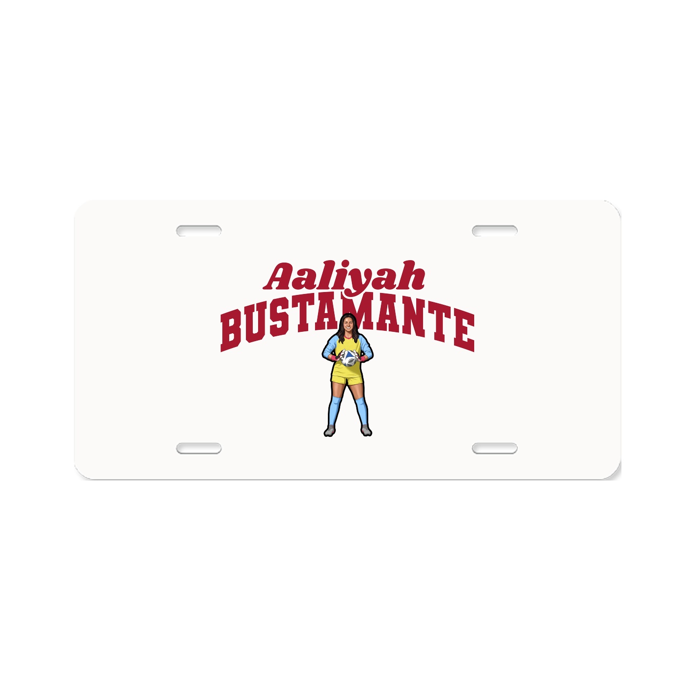 License Plate — Signature Arch in Classic