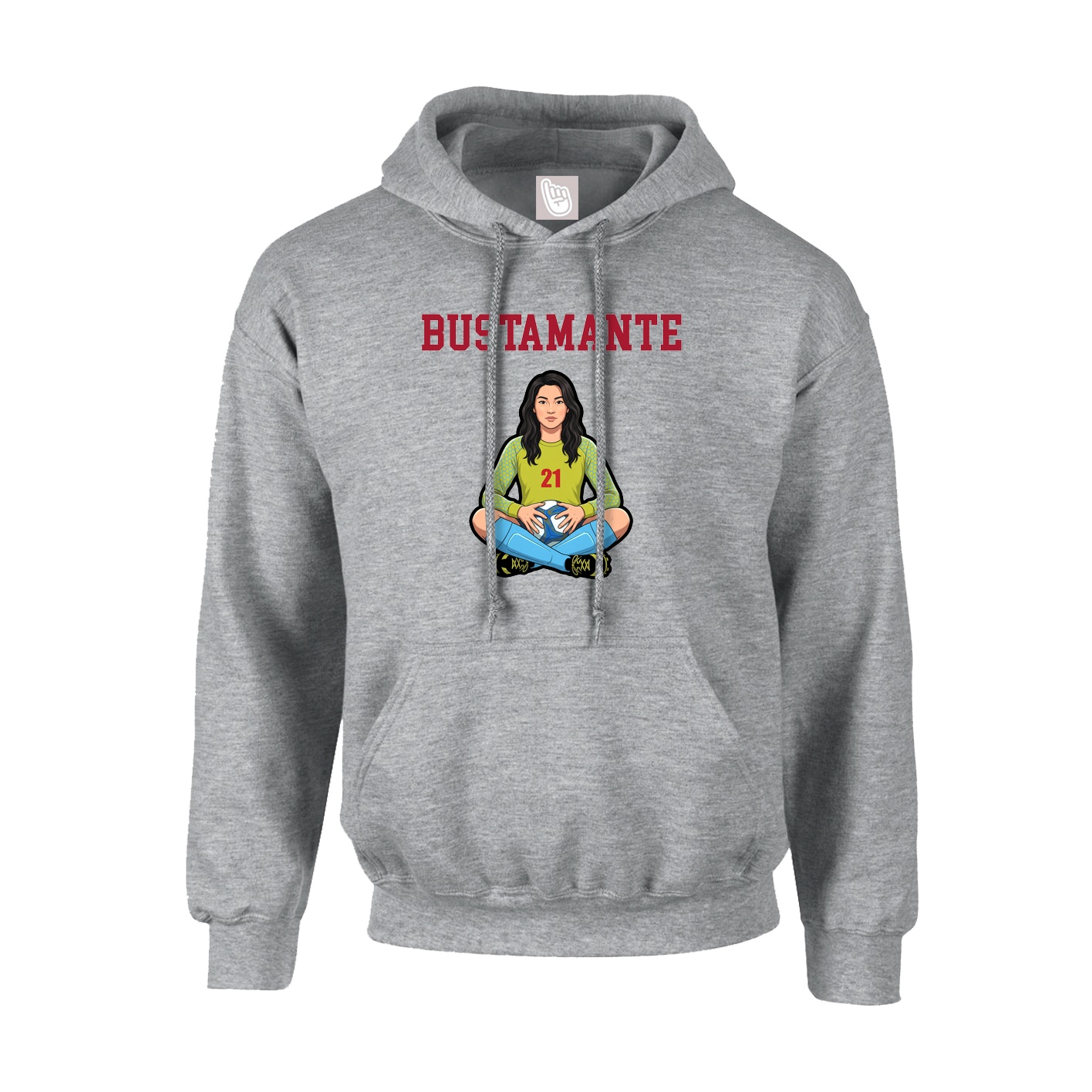 Hoodie — Shirsey in Grey