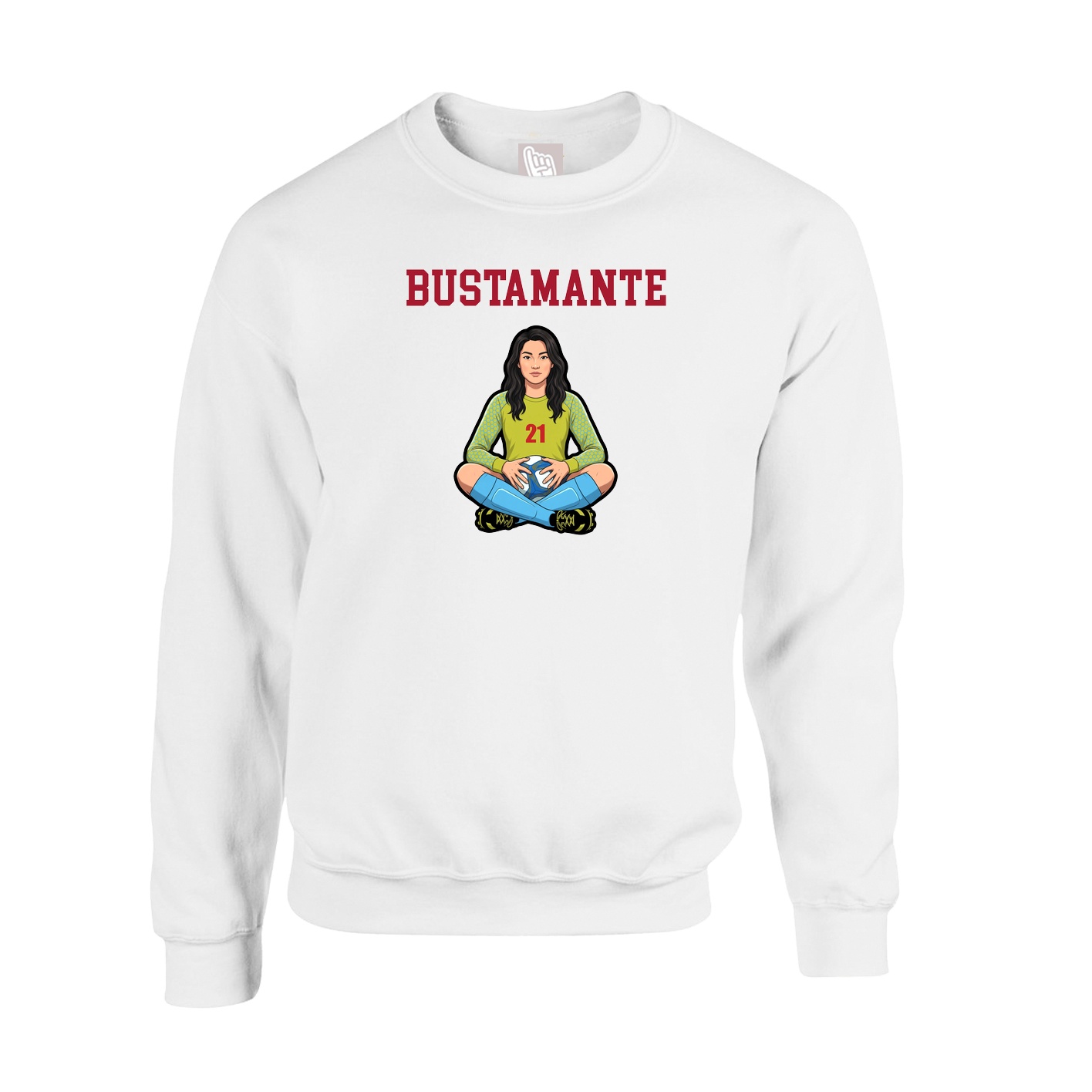 Fleece Crew — Shirsey in White