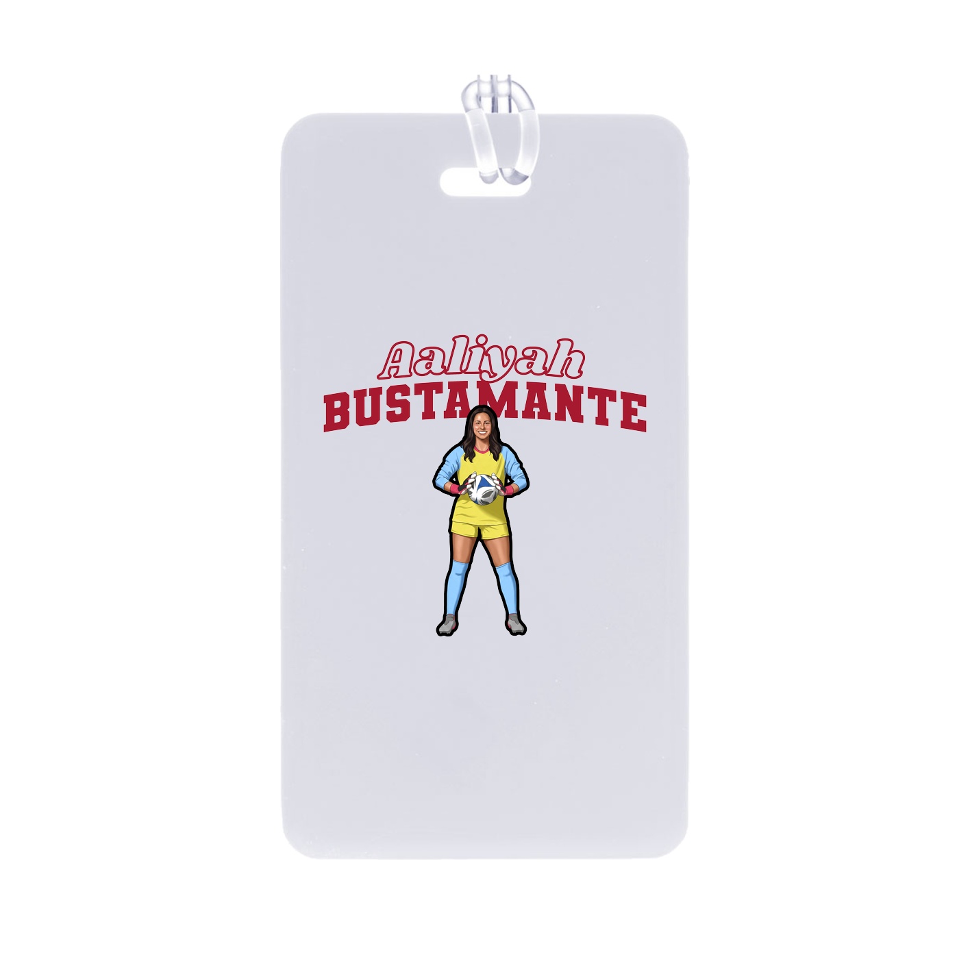 Bag Tag — Name Arch in Classic