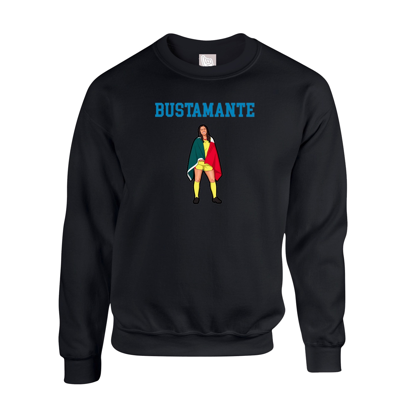 Fleece Crew — Shirsey in Black