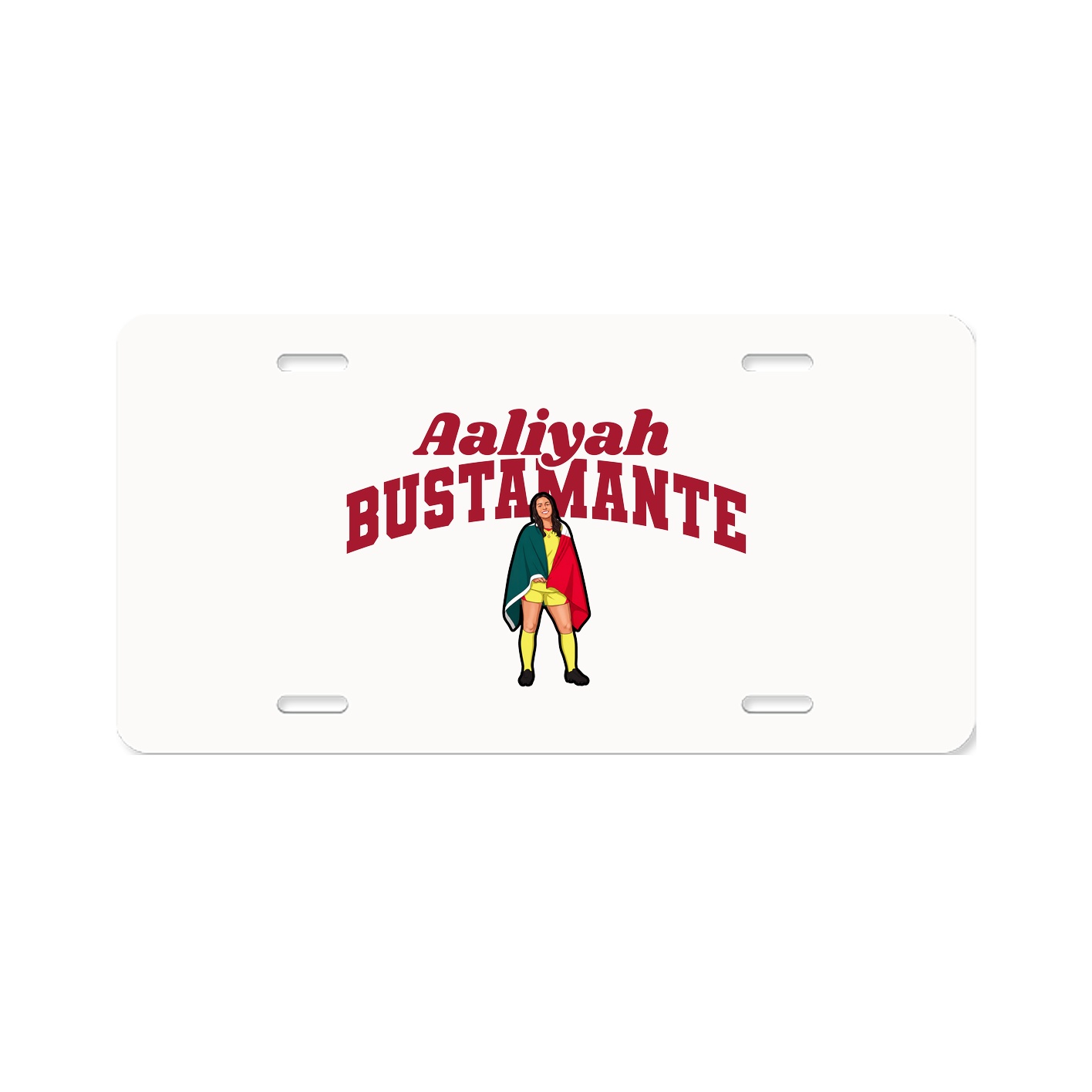 License Plate — Signature Arch in Classic