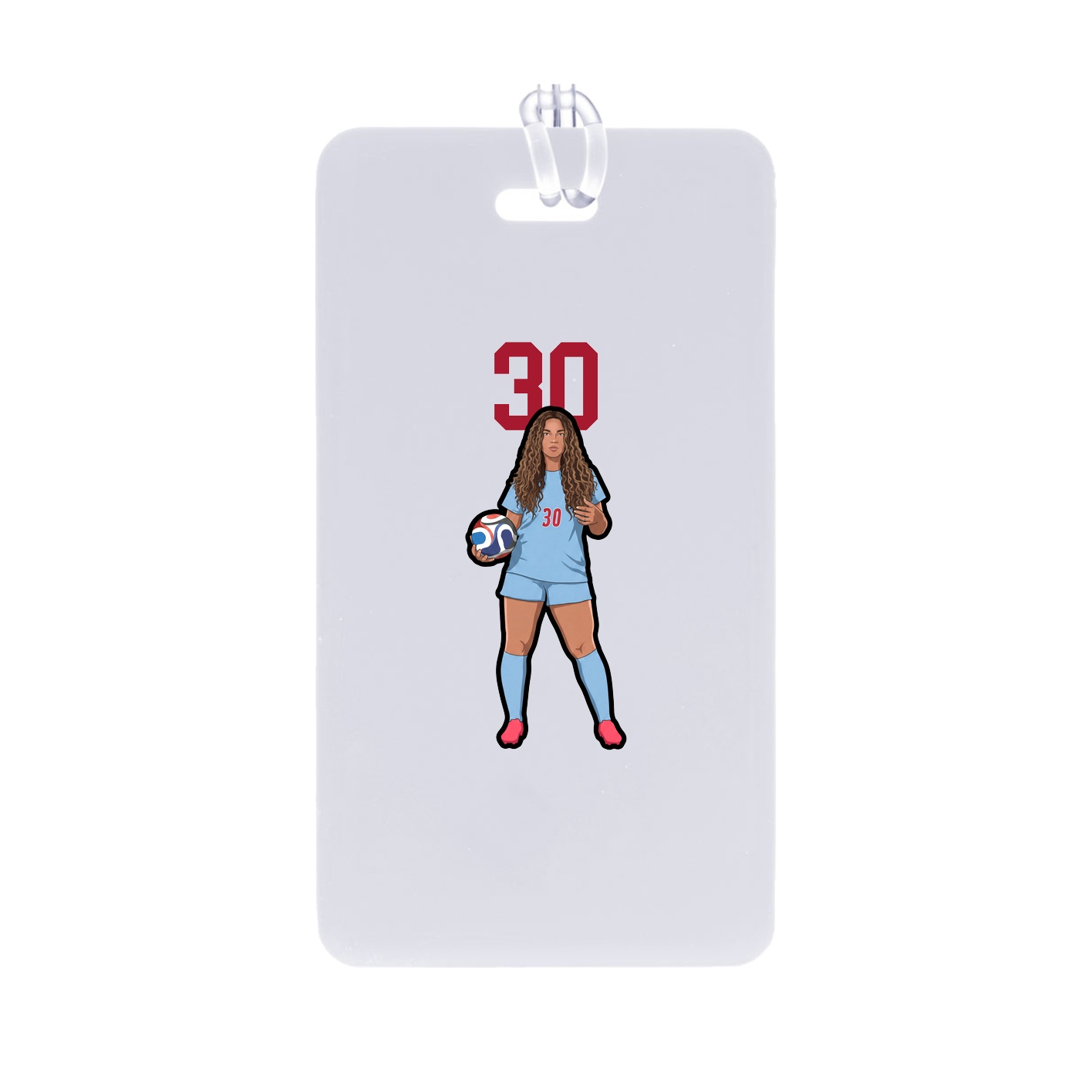 Bag Tag — Number Top in Classic