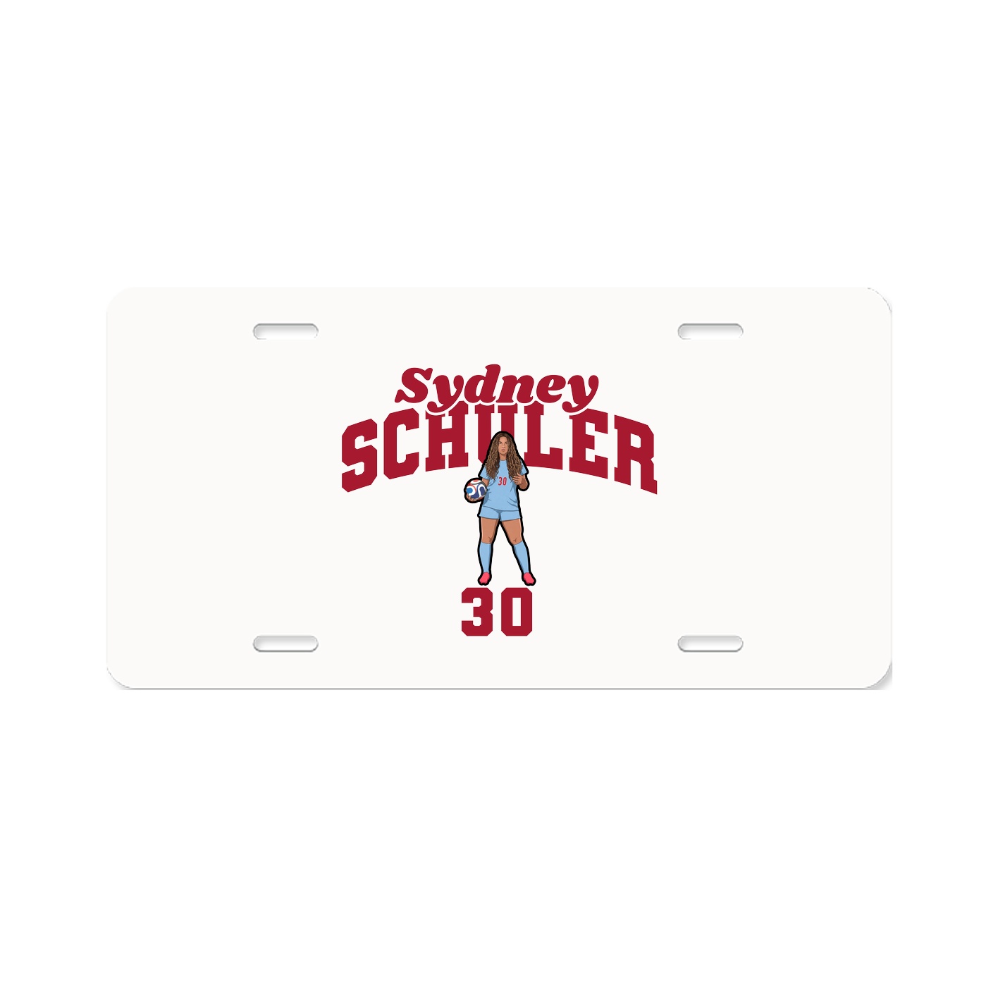 License Plate — Signature Arch in Classic
