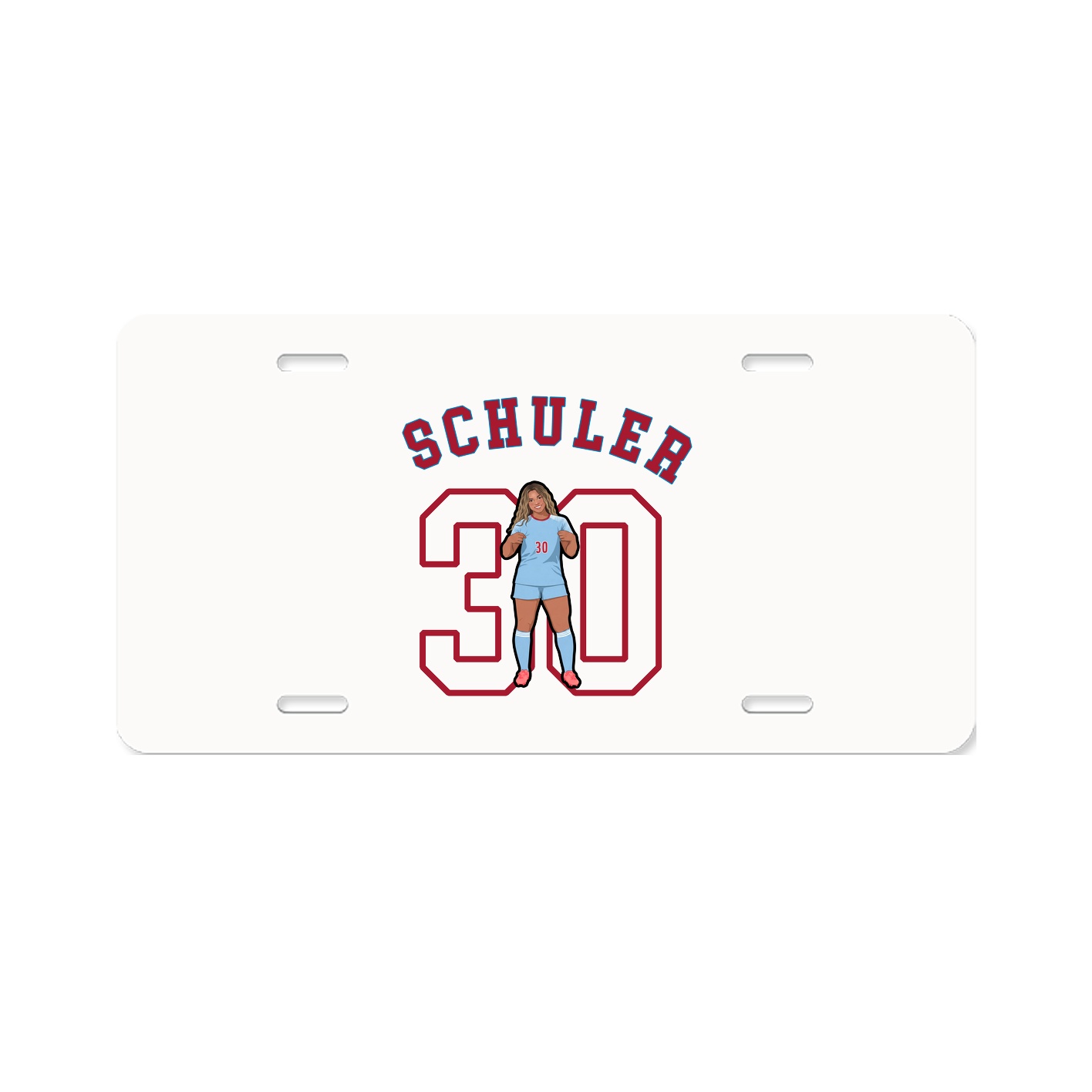 License Plate — Shirsey Arch in Classic