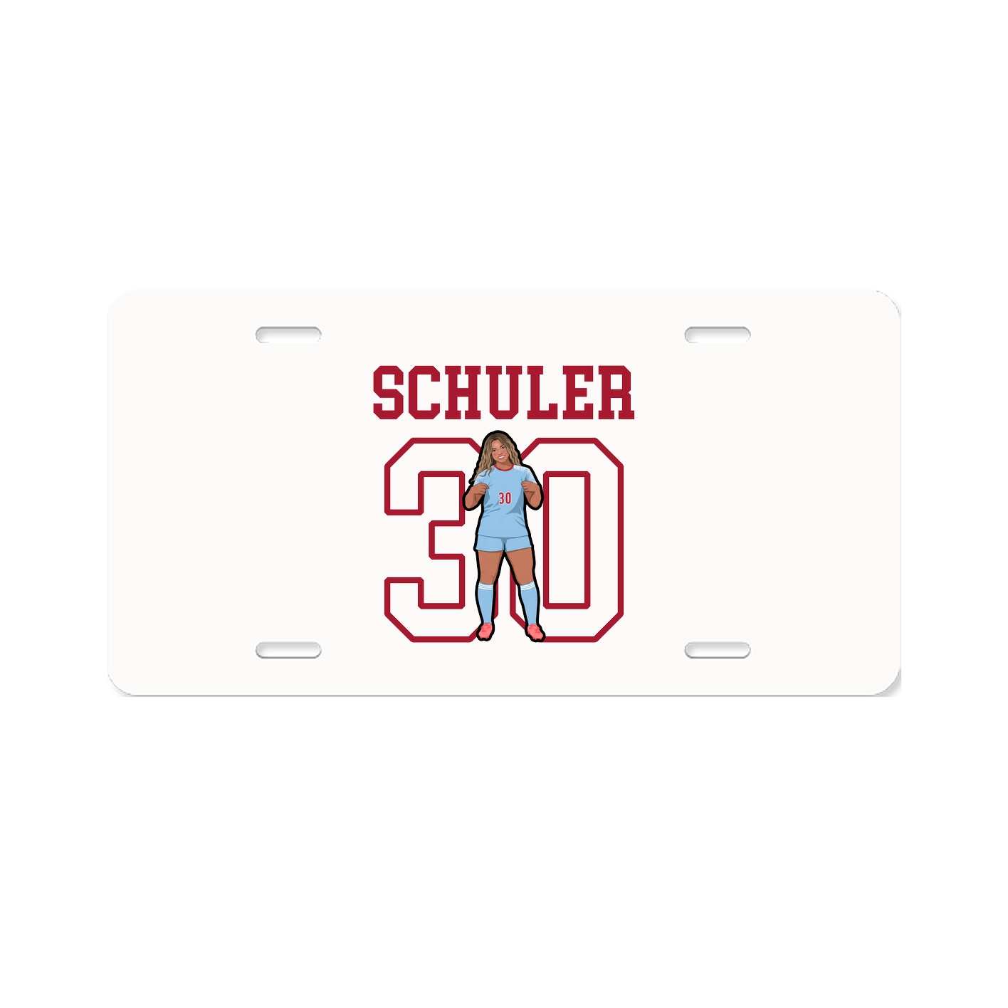 License Plate — Shirsey in Classic
