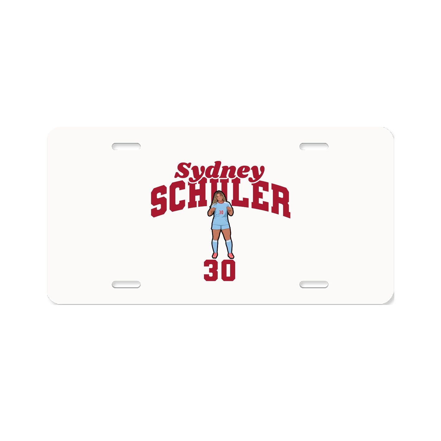 License Plate — Signature Arch in Classic