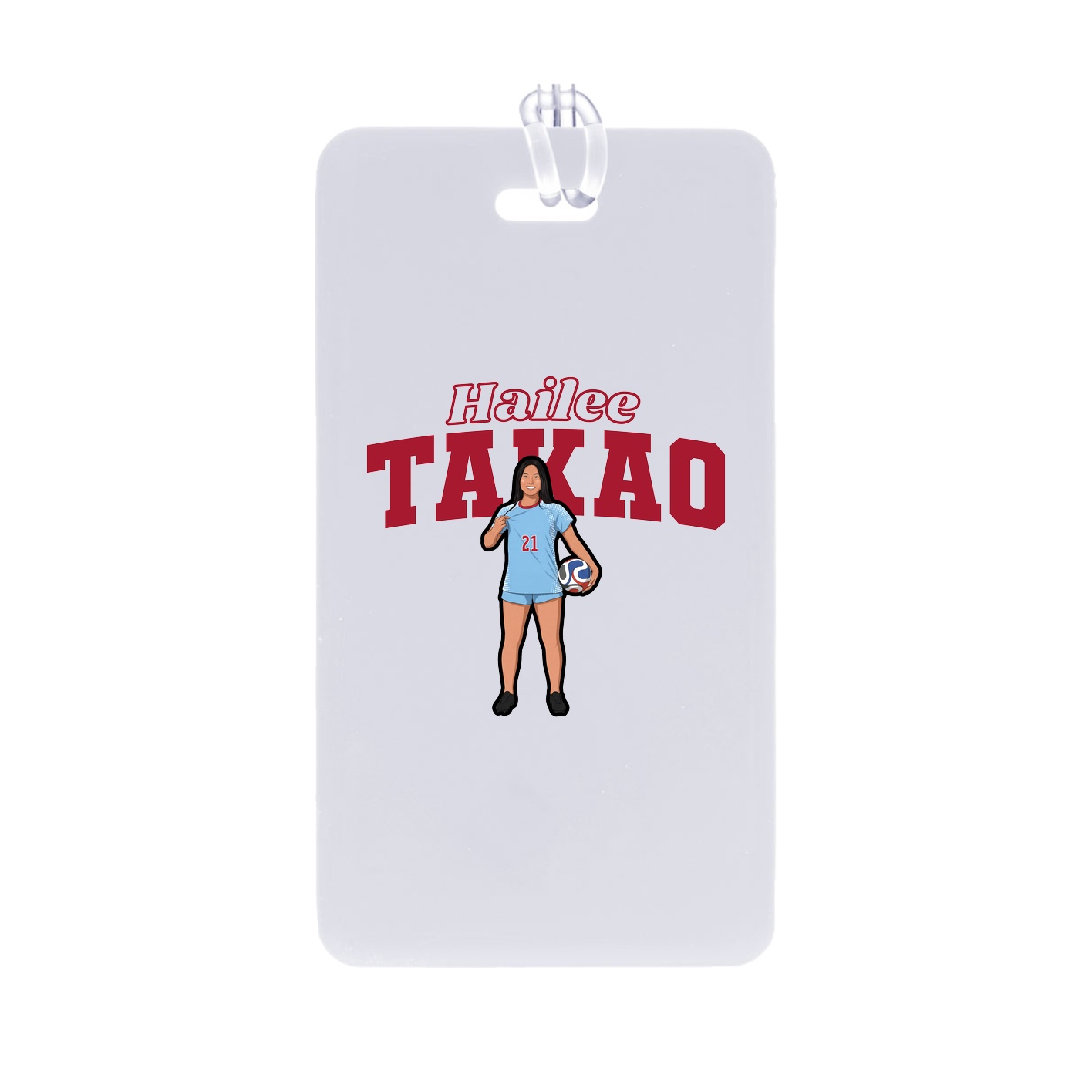 Bag Tag — Name Arch in Classic