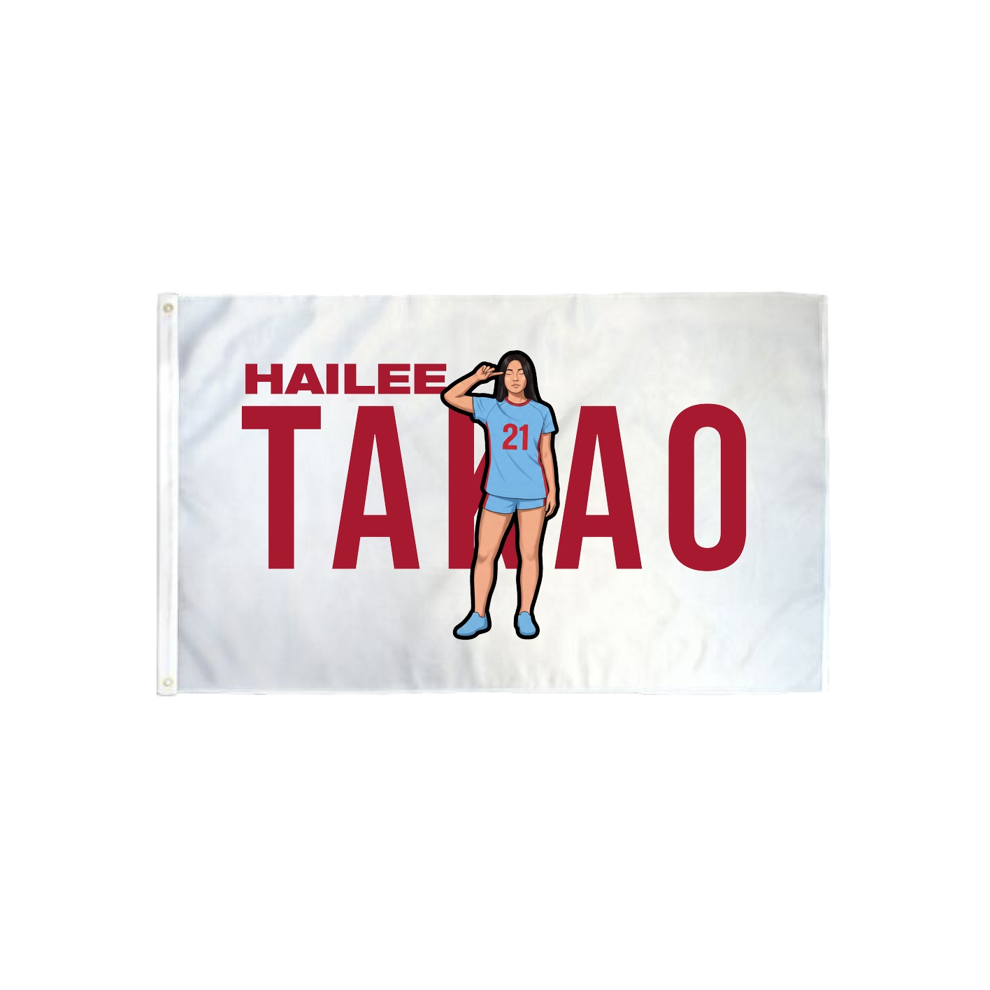 3x5 Flag — Player Name in Classic