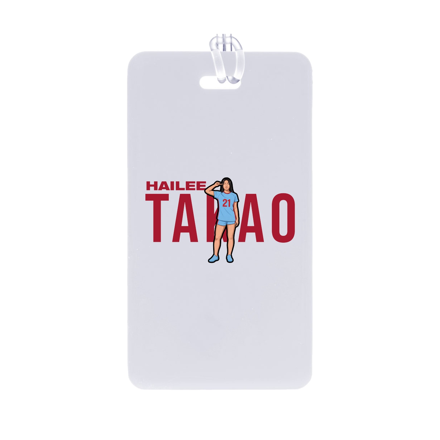 Bag Tag — Player Name in Classic
