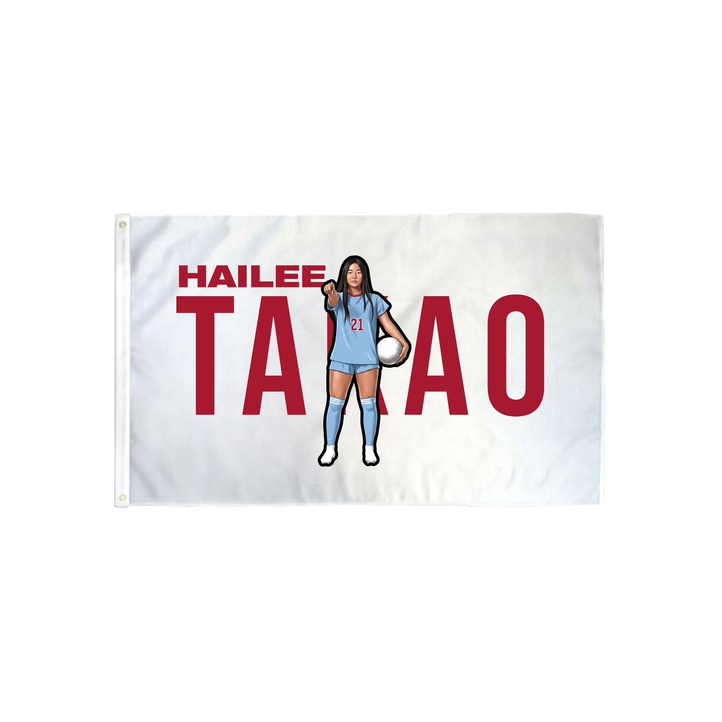 3x5 Flag — Player Name in Classic