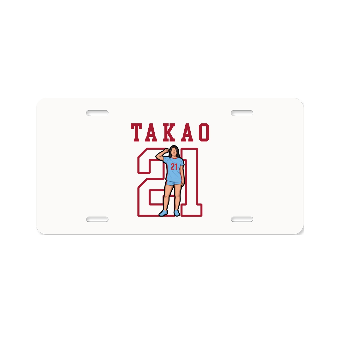 License Plate — Shirsey in Classic