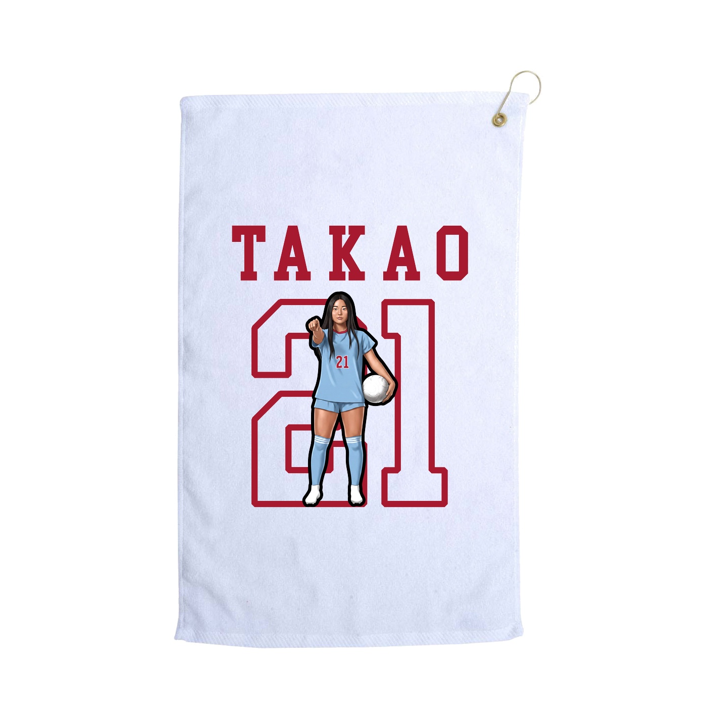 Golf Towel — Shirsey in White
