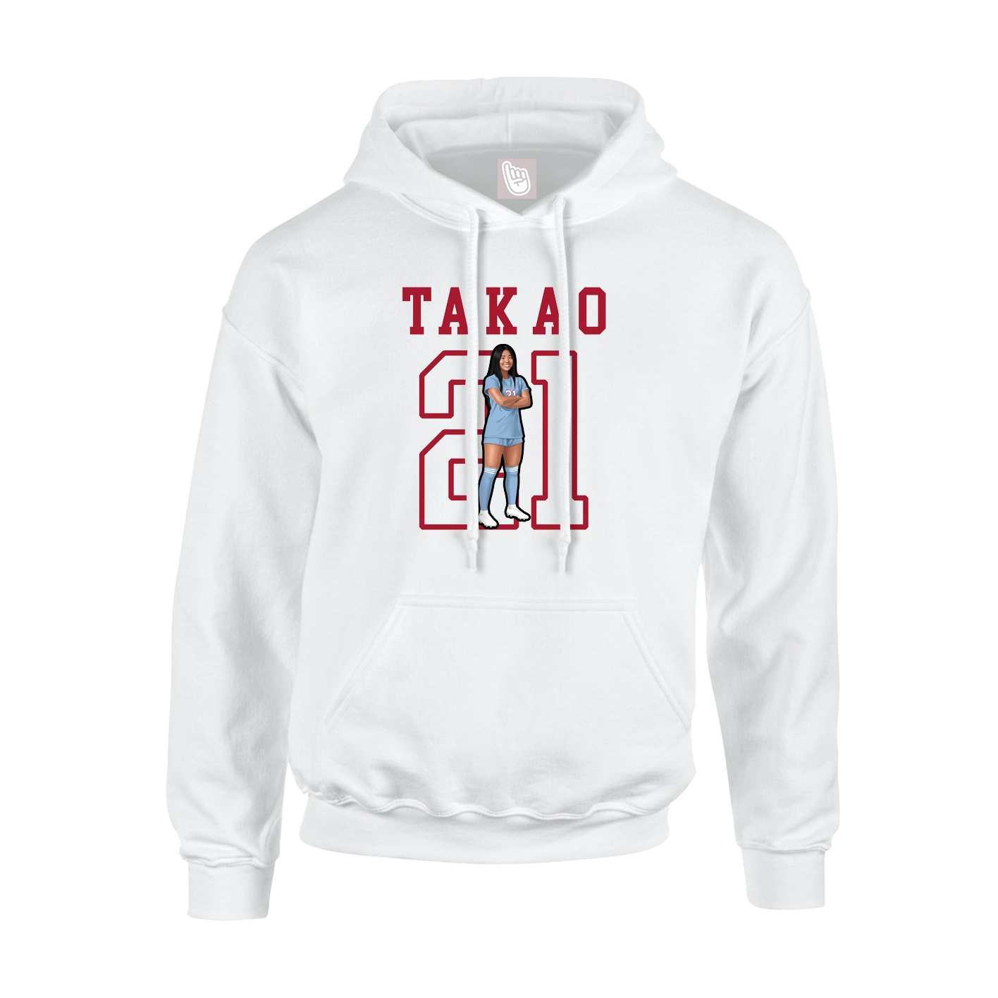 Youth Hoodie — Shirsey in White