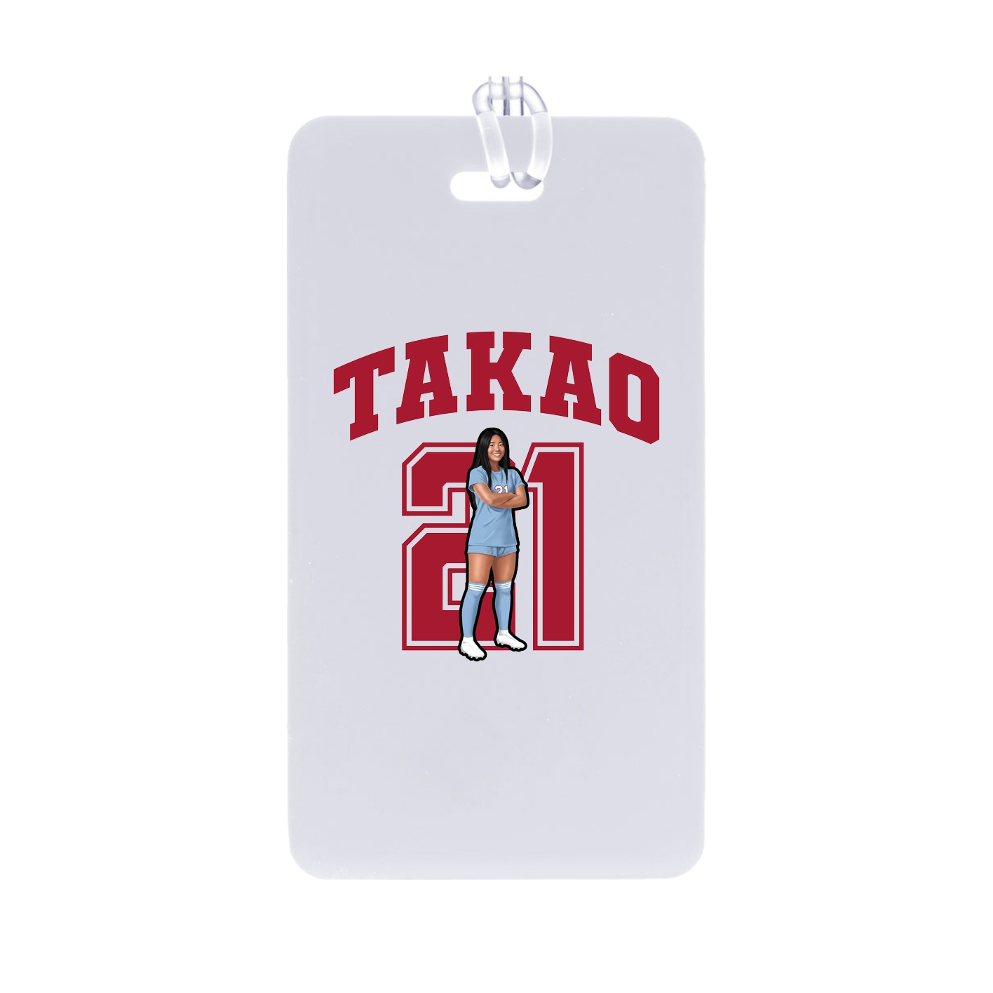 Bag Tag — Number in Classic