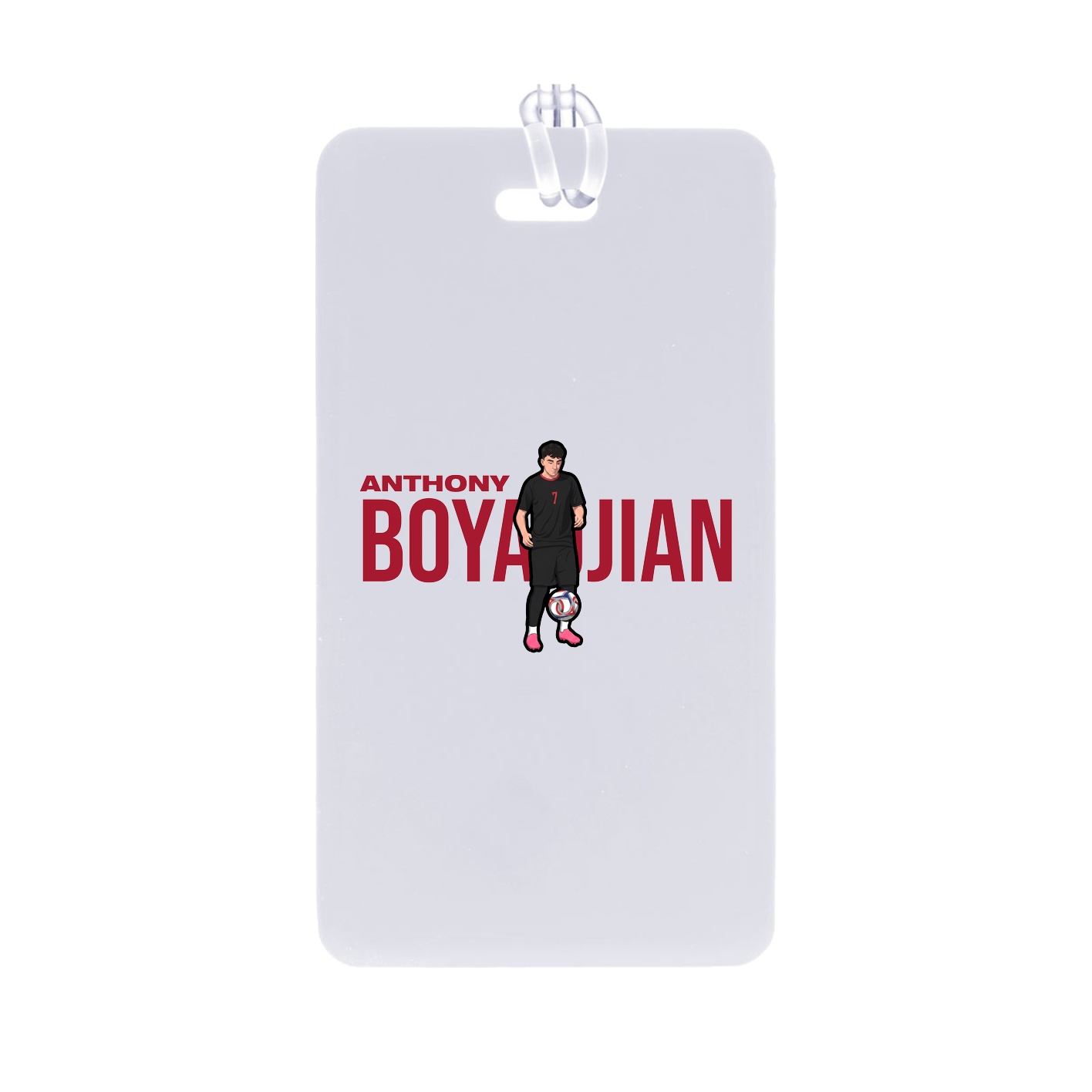 Bag Tag — Player Name in Classic