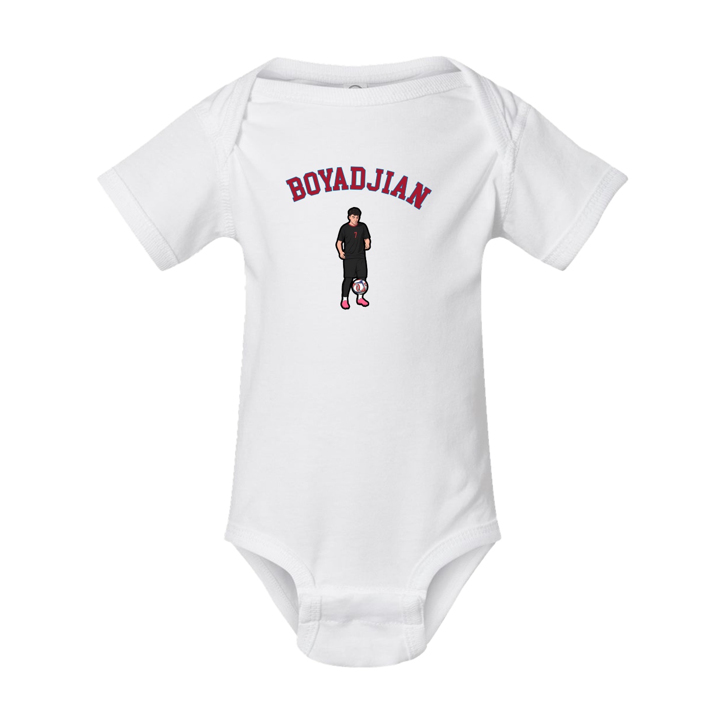 Baby Onesie — Shirsey Arch in White