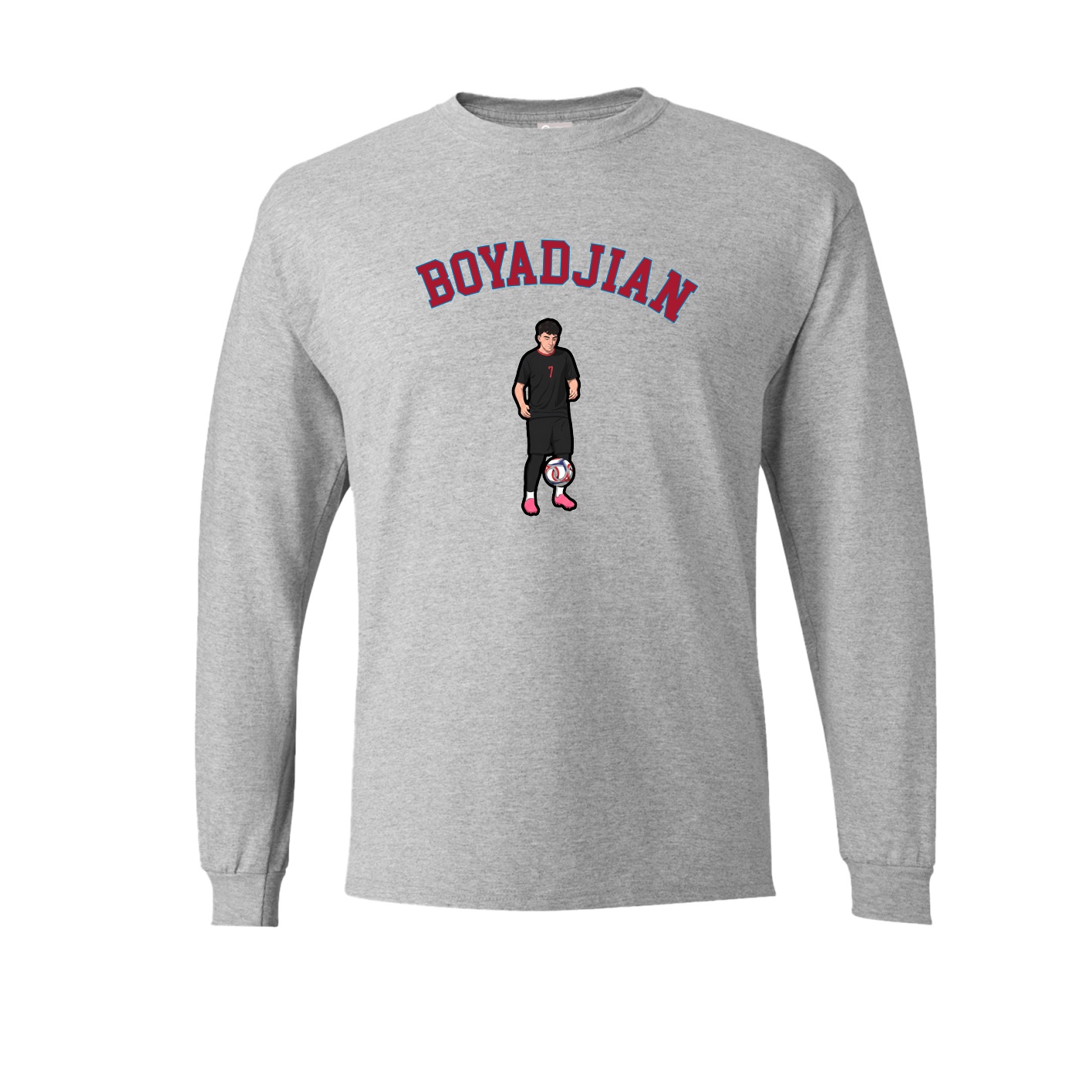 Long Sleeve Tee — Shirsey Arch in Grey