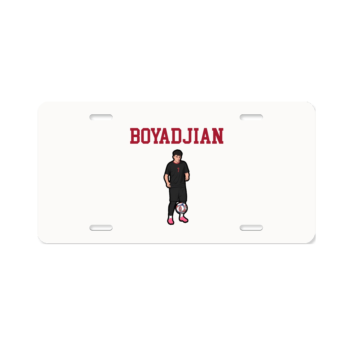 License Plate — Shirsey in Classic