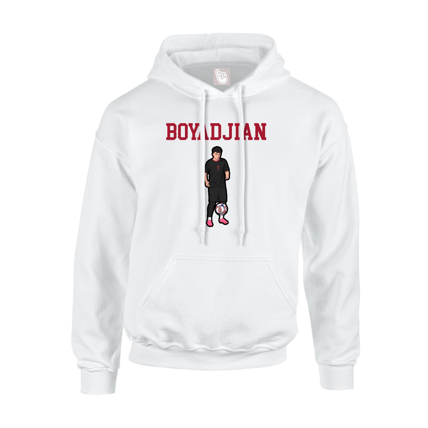 Youth Hoodie — Shirsey in White