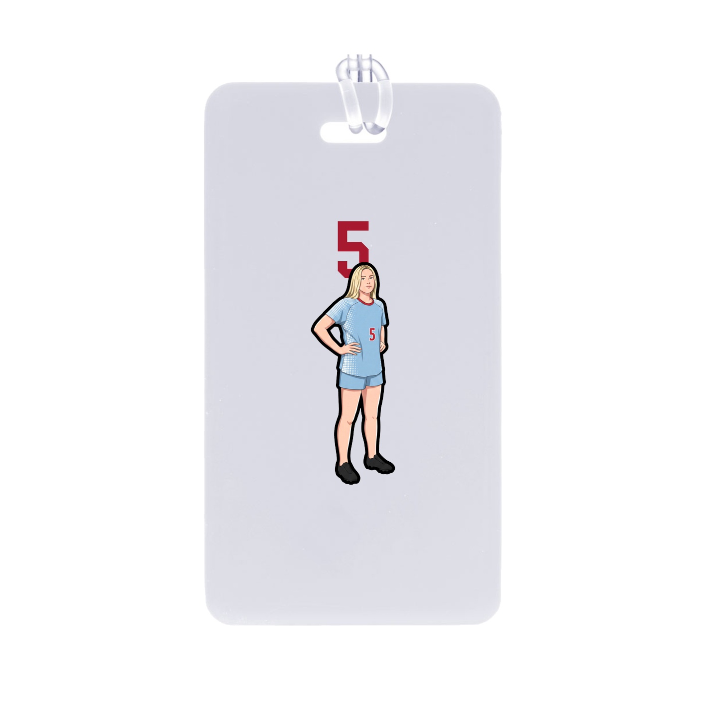 Bag Tag — Number Top in Classic