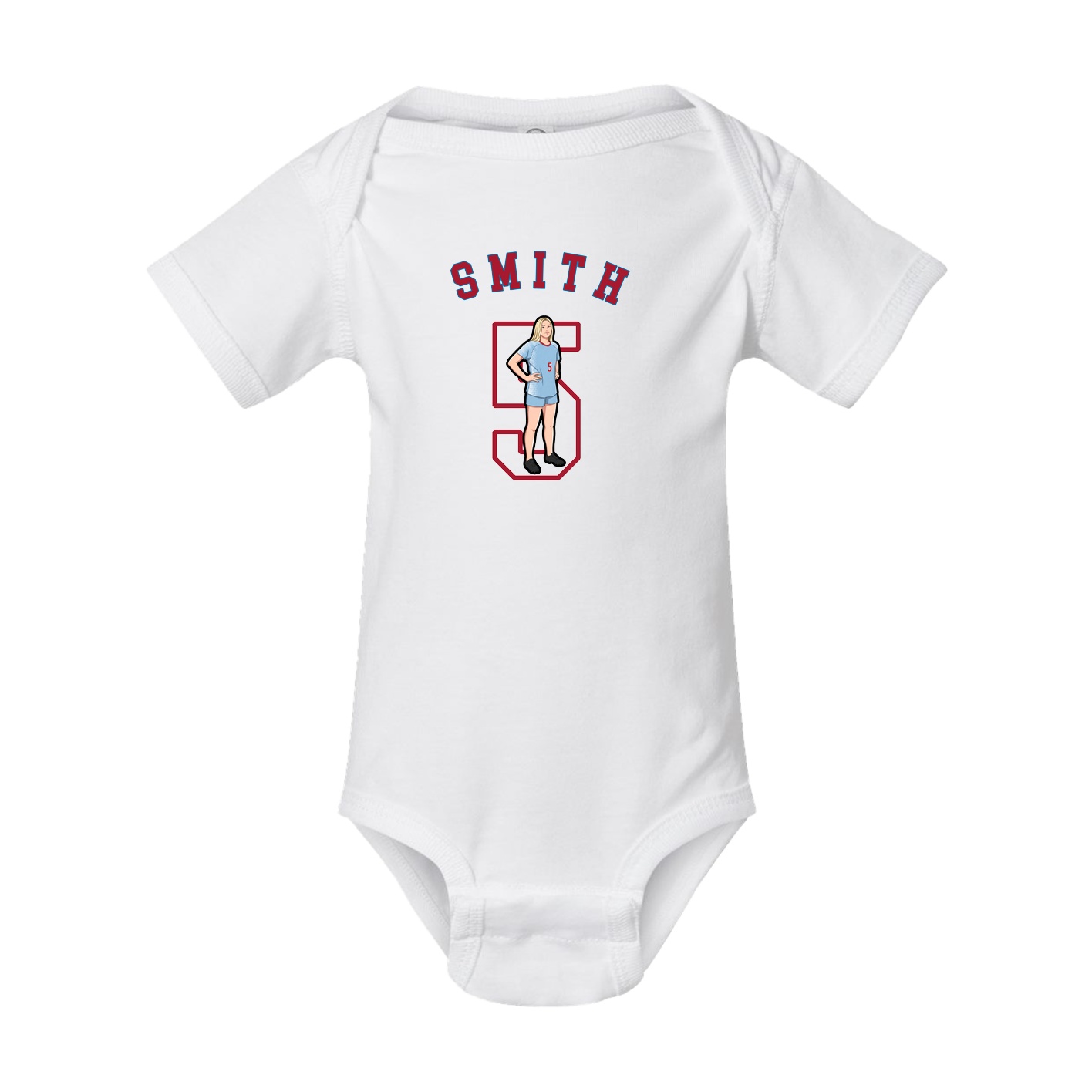 Baby Onesie — Shirsey Arch in White
