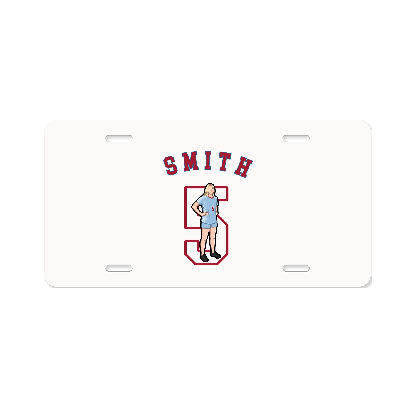 License Plate — Shirsey Arch in Classic