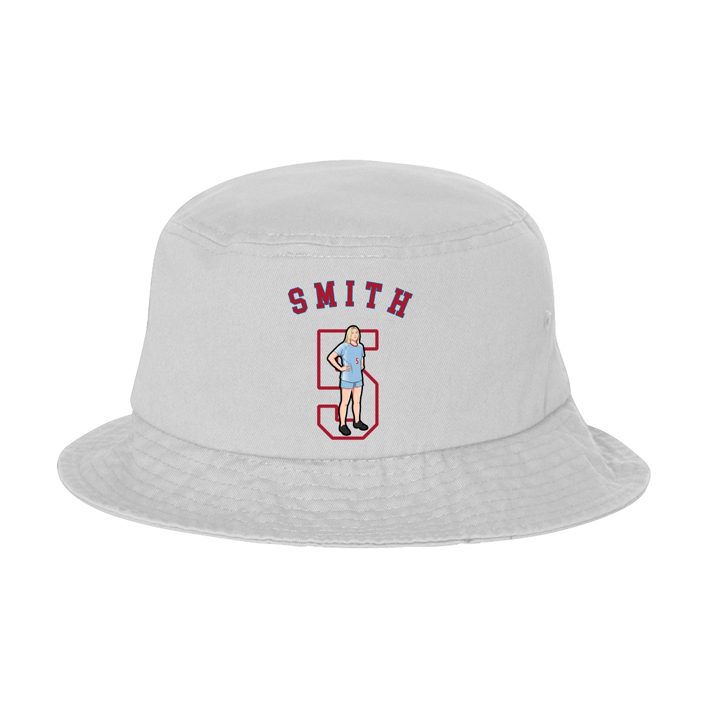 Bucket Cap — Shirsey Arch in White