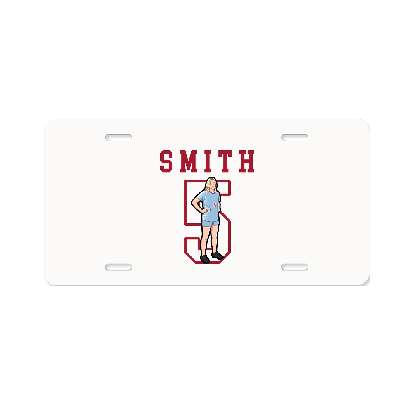 License Plate — Shirsey in Classic
