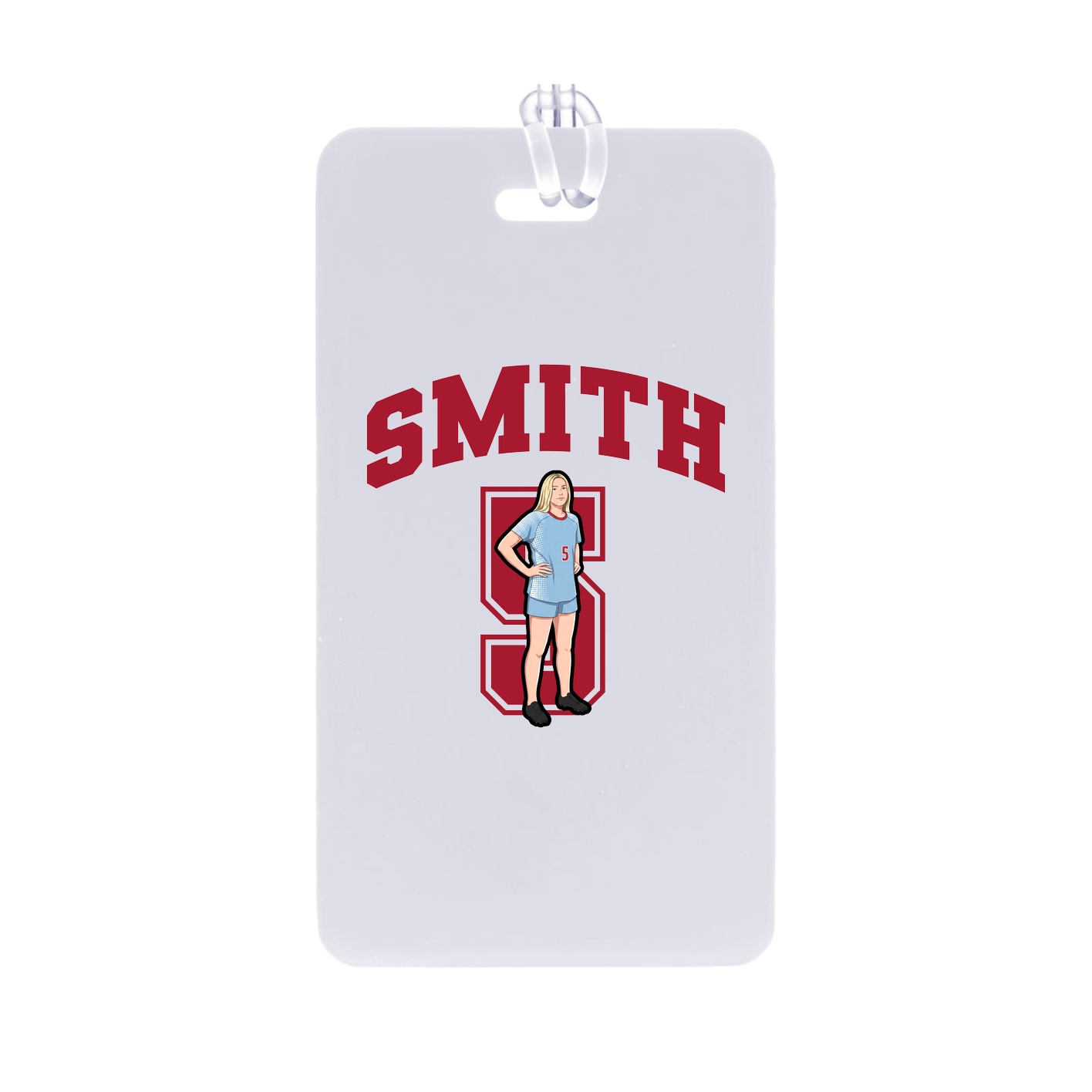 Bag Tag — Number in Classic