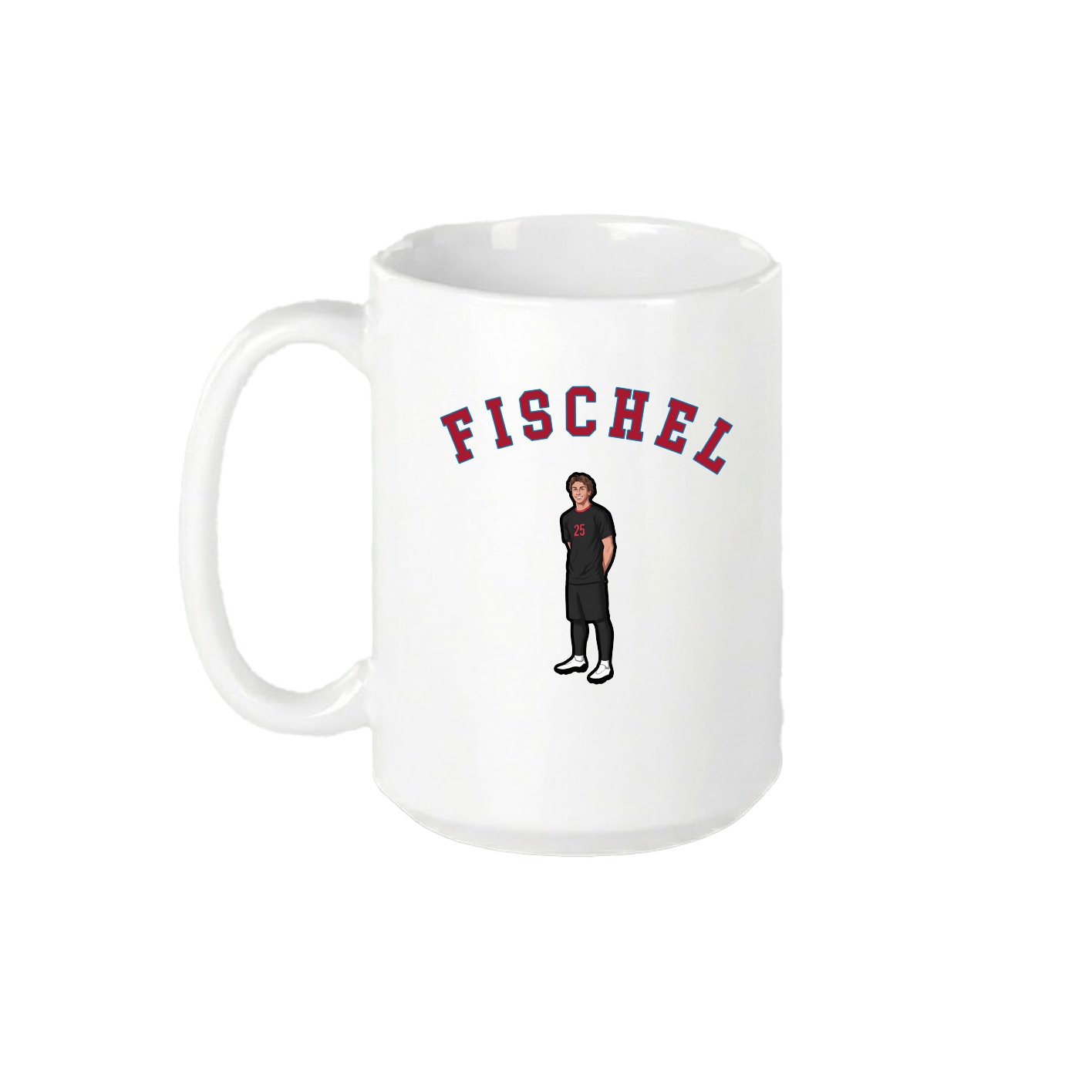 15oz Coffee Mug — Shirsey Arch in White